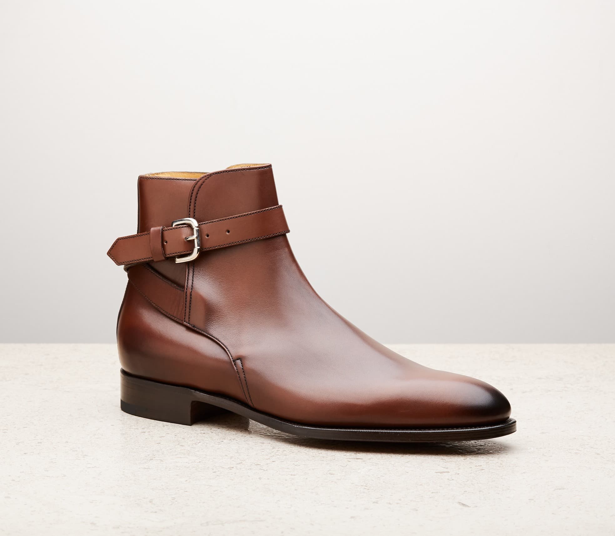 Lambourne — dark oak antique calf, 82 last — Lambourne_082_Dark-Oak