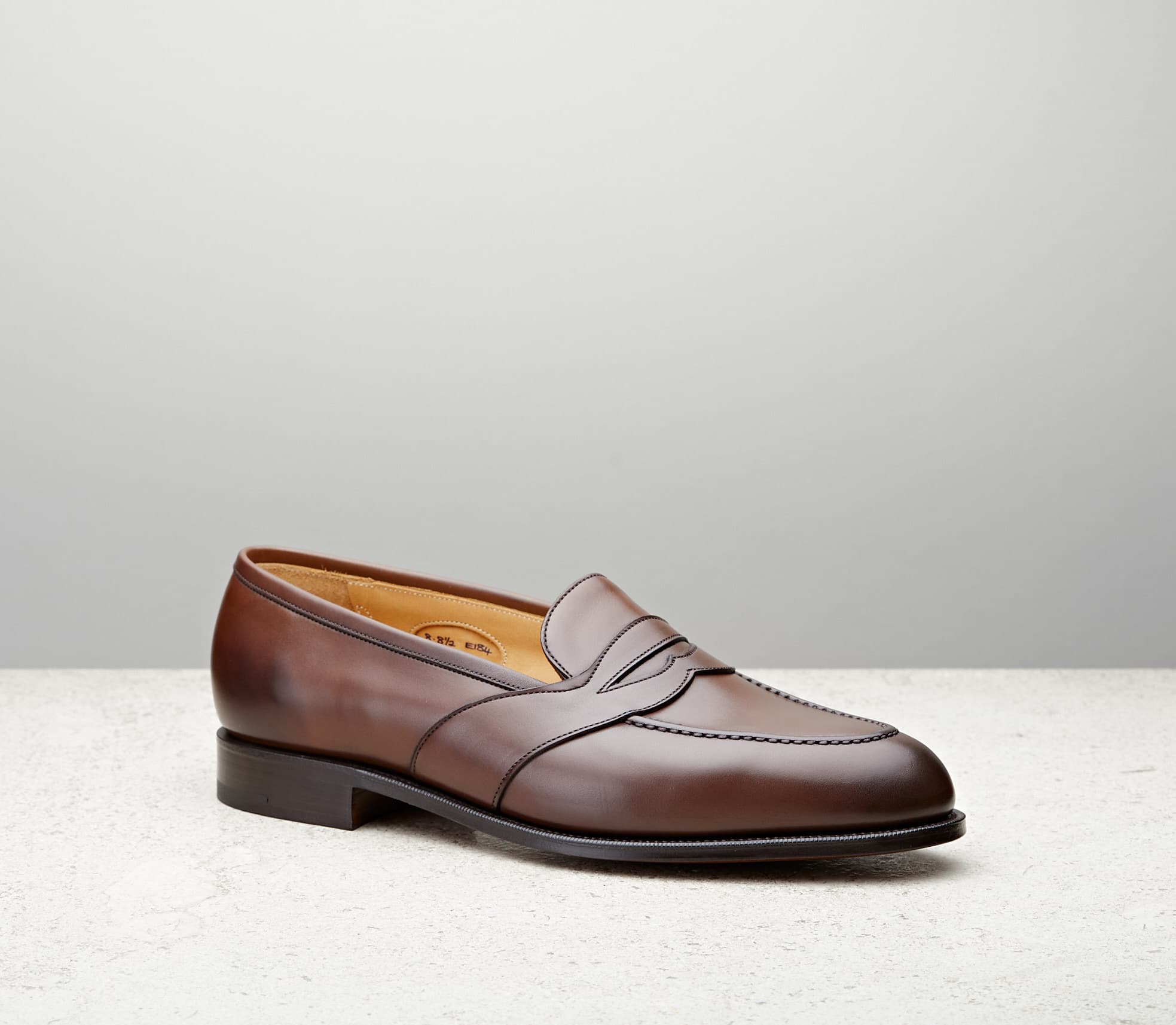 Montpellier — dark oak antique calf, 184 last — Montpellier_184_Dark-Oak