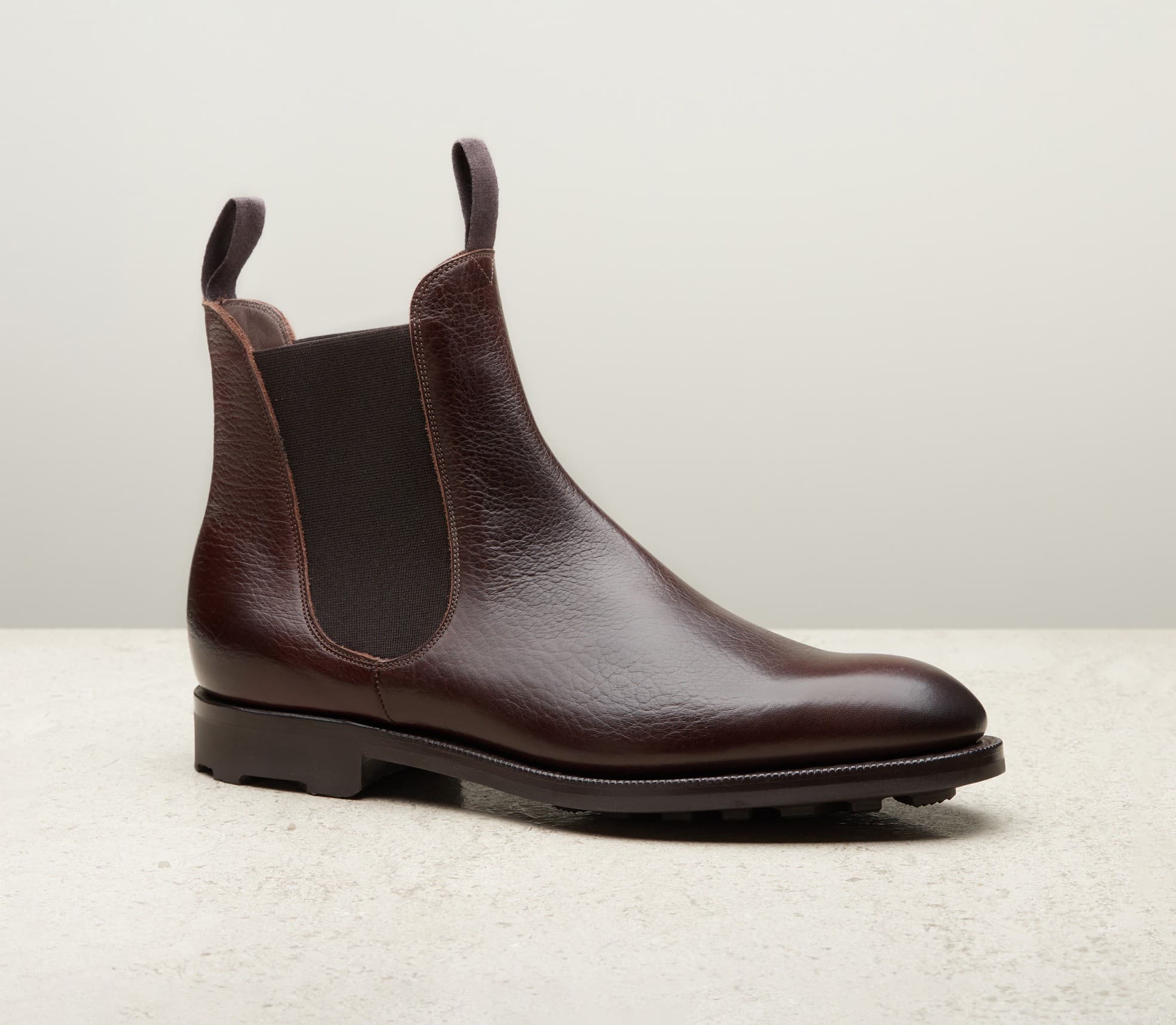 Newmarket — dark brown london grain, 303 last — Newmarket_303_Brown-London-Grain