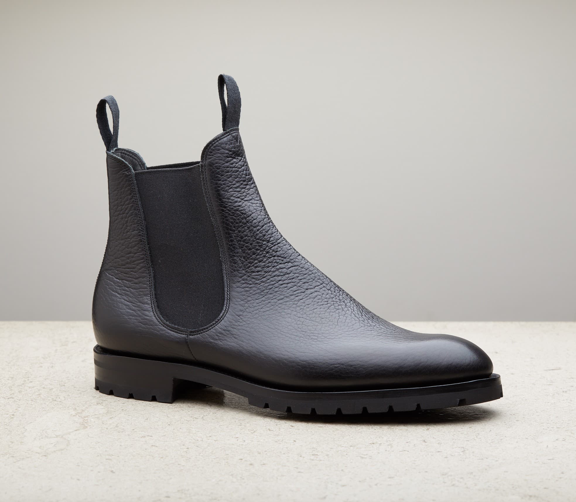 Newmarket — Black London Grain, 303 last — Newmarket-COM-303-Black-London-grain