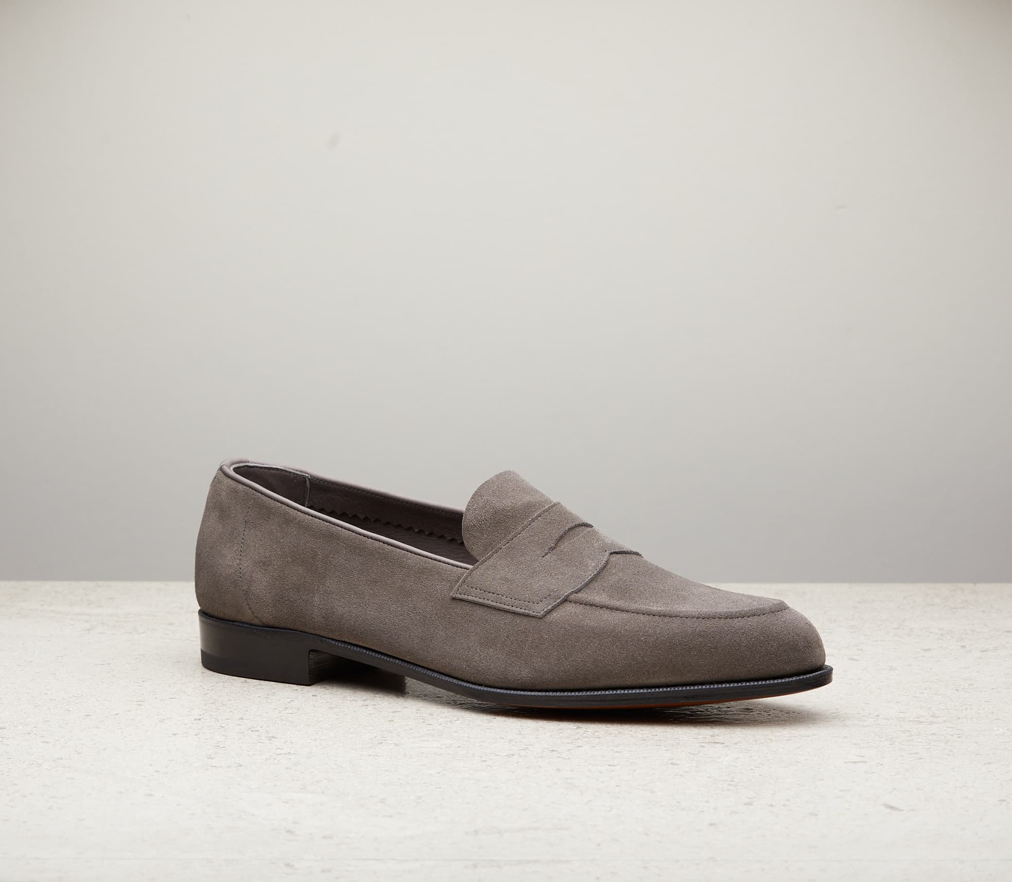 Piccadilly Unlined — truffle suede, 184 last — Piccadilly-UL-184-Truffle-Suede