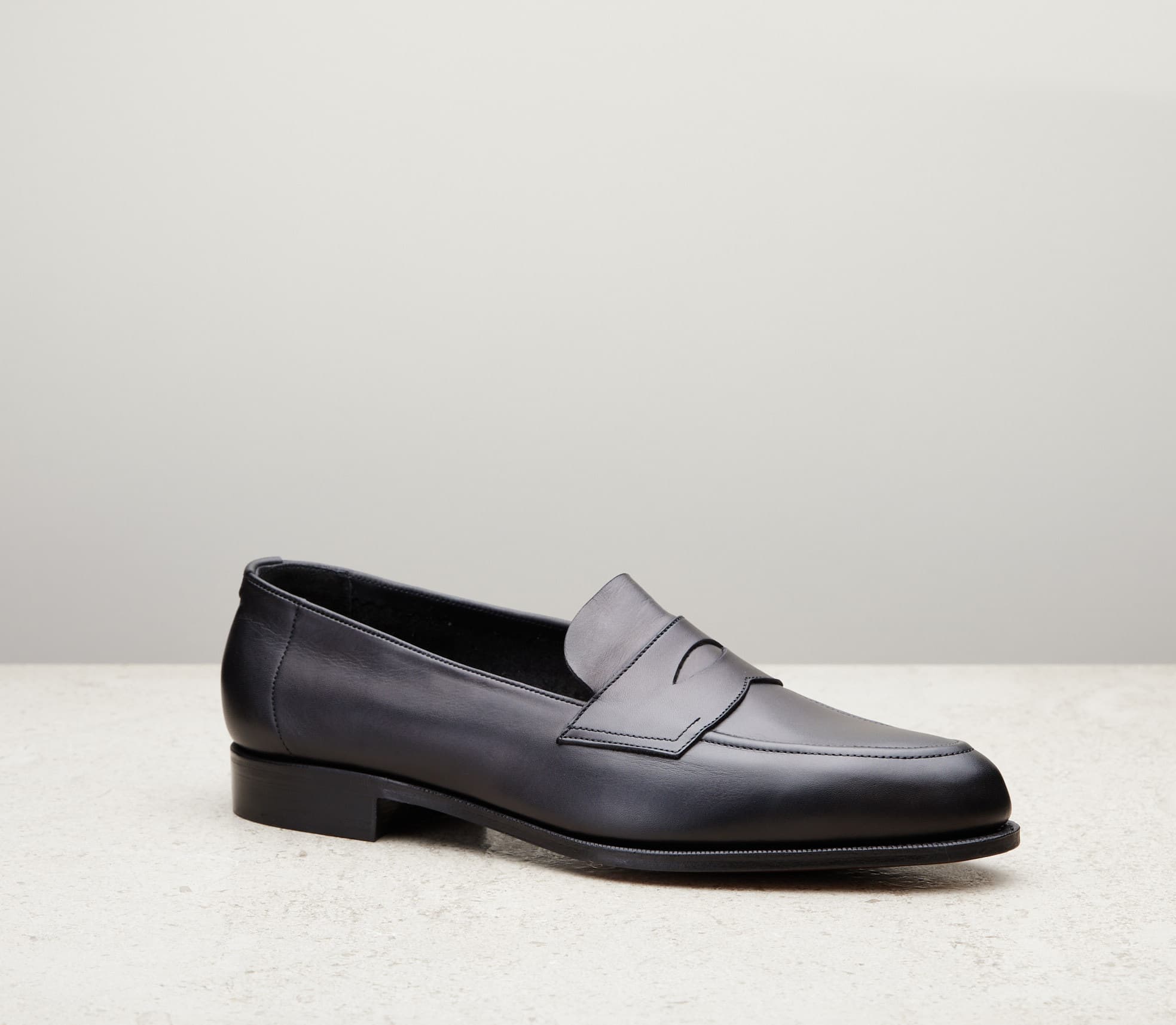 Piccadilly Unlined — black delapre, 184 last — Piccadilly_UL_184_black-delapre