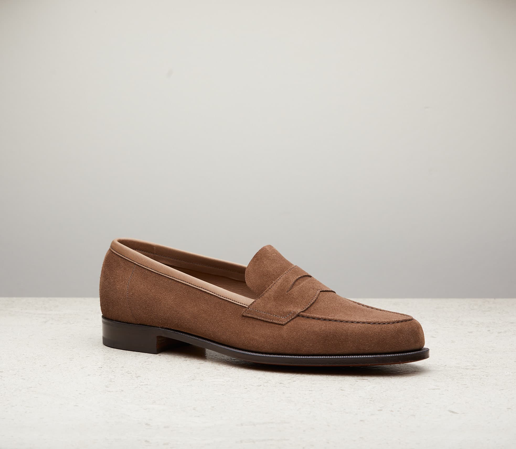 Pimlico Unlined — peat suede, 125 last — Pimlico_UL_125_Peat-Suede