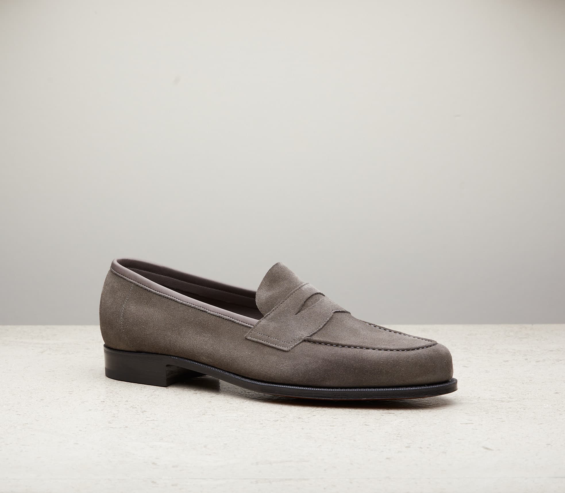 Pimlico Unlined — truffle suede, 125 last — Pimlico-UL-125-Truffle-Suede