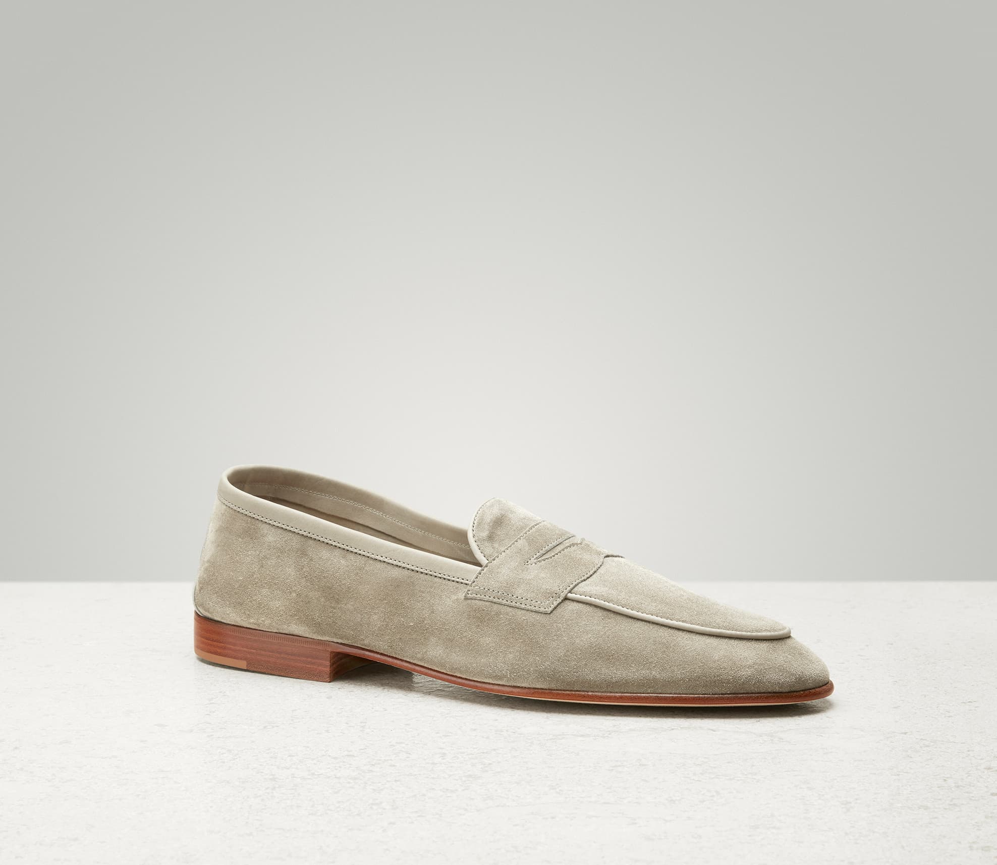 Polperro — sage baby calf suede, 389 last — Polperro_389_Sage-BCS