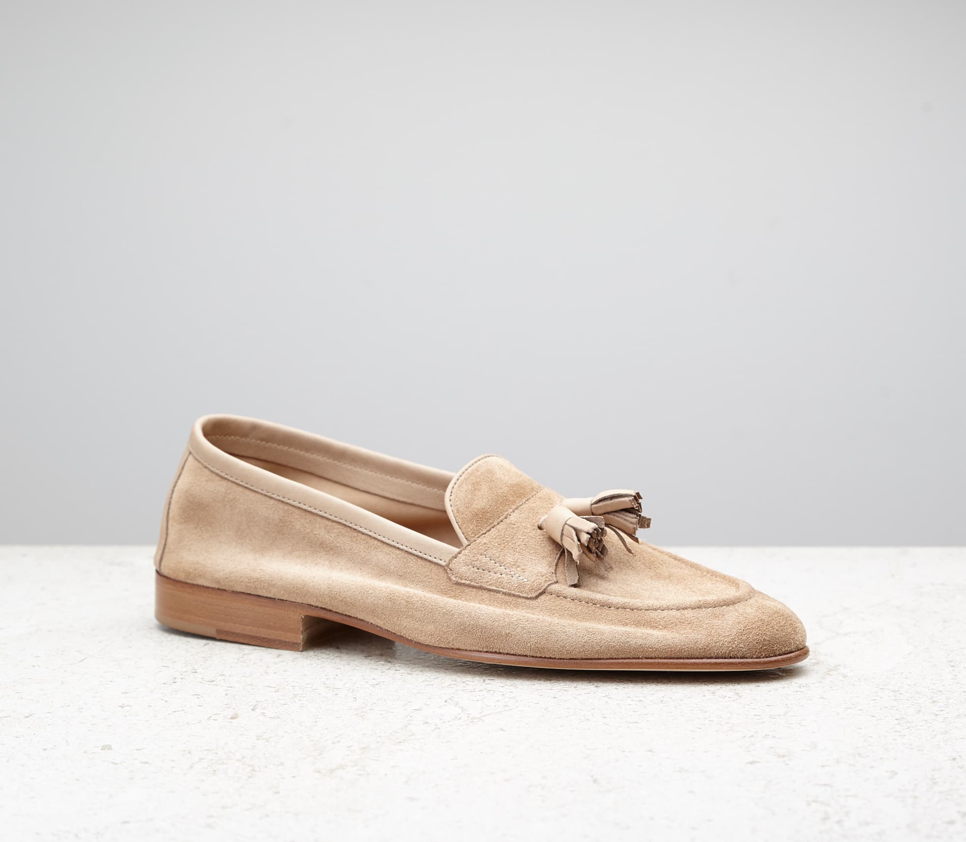 Portland — sand baby calf suede, 389 last — Portland 389 SANBABC
