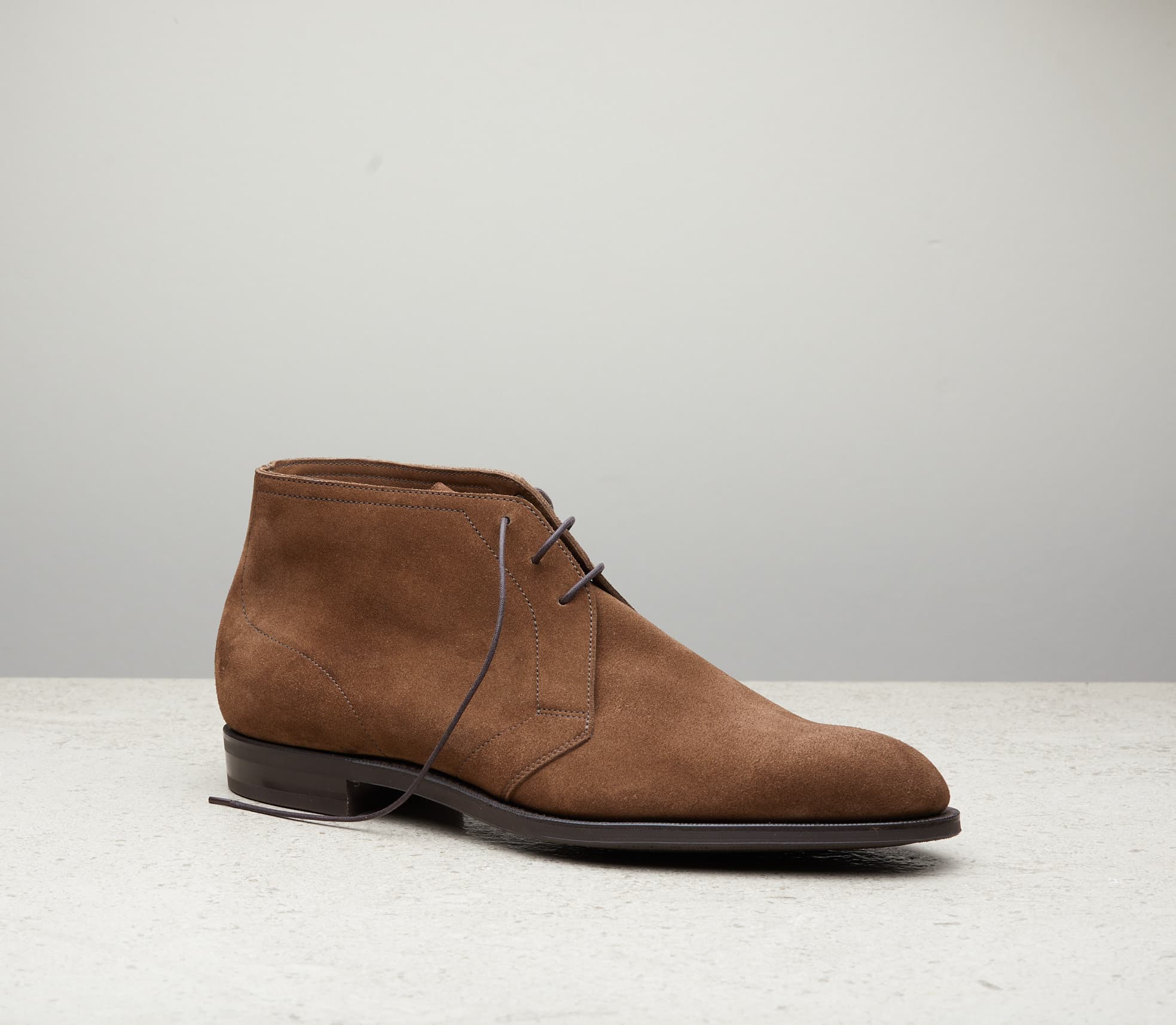 Shanklin — peat suede, 202 last — Shanklin-202-Peat-Suede