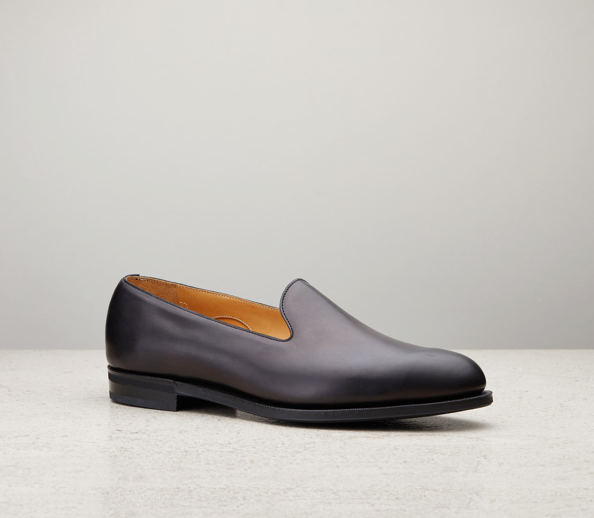 Charles — black arno calf, 184 last — Charles_184_Black-Arno