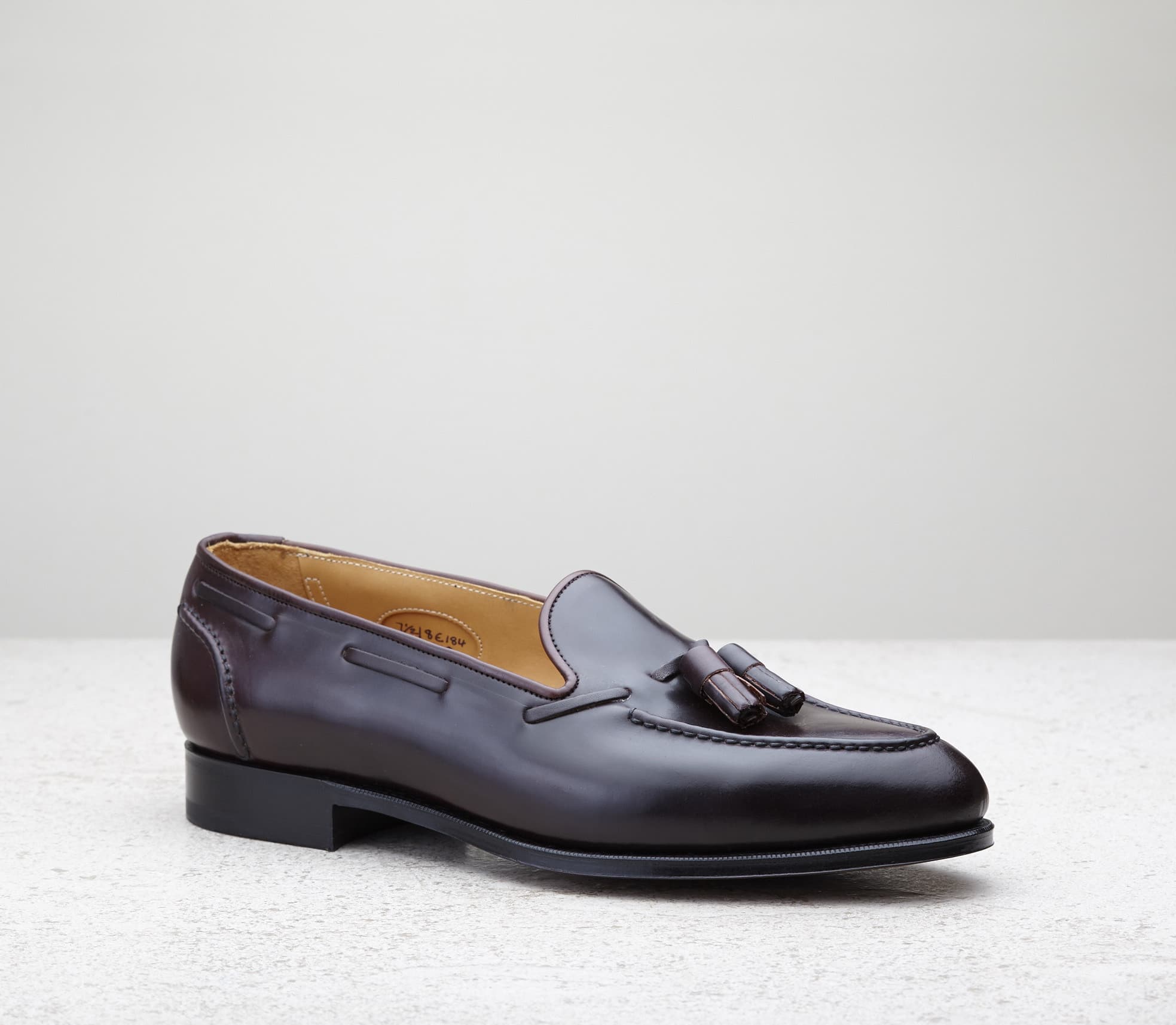 Greenwich — burgundy cordovan, 184 last — Greenwich 184 BURCORD