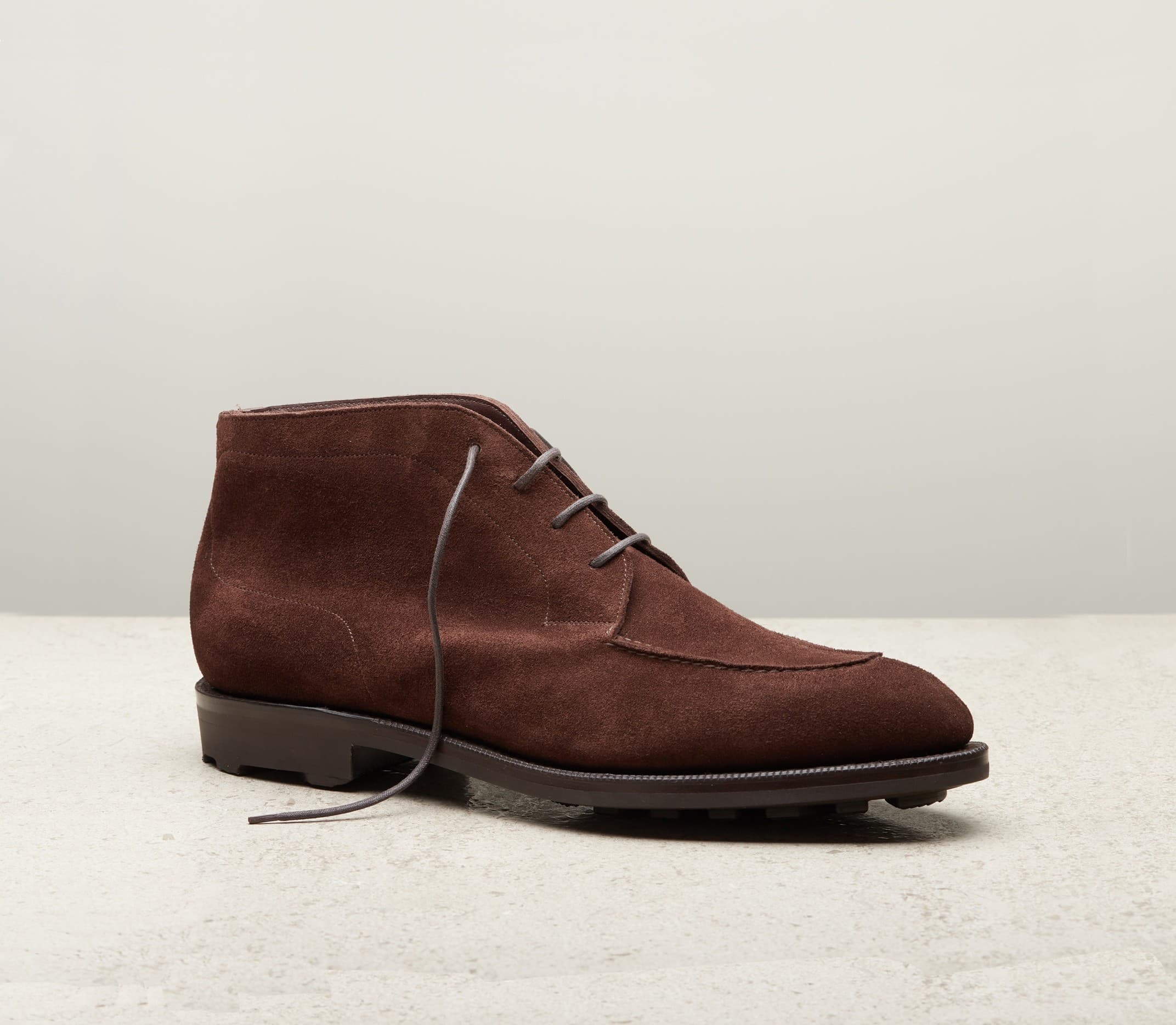 Halifax Unlined — Mink Suede, 202 last — halifax-ul-202-mink-suede