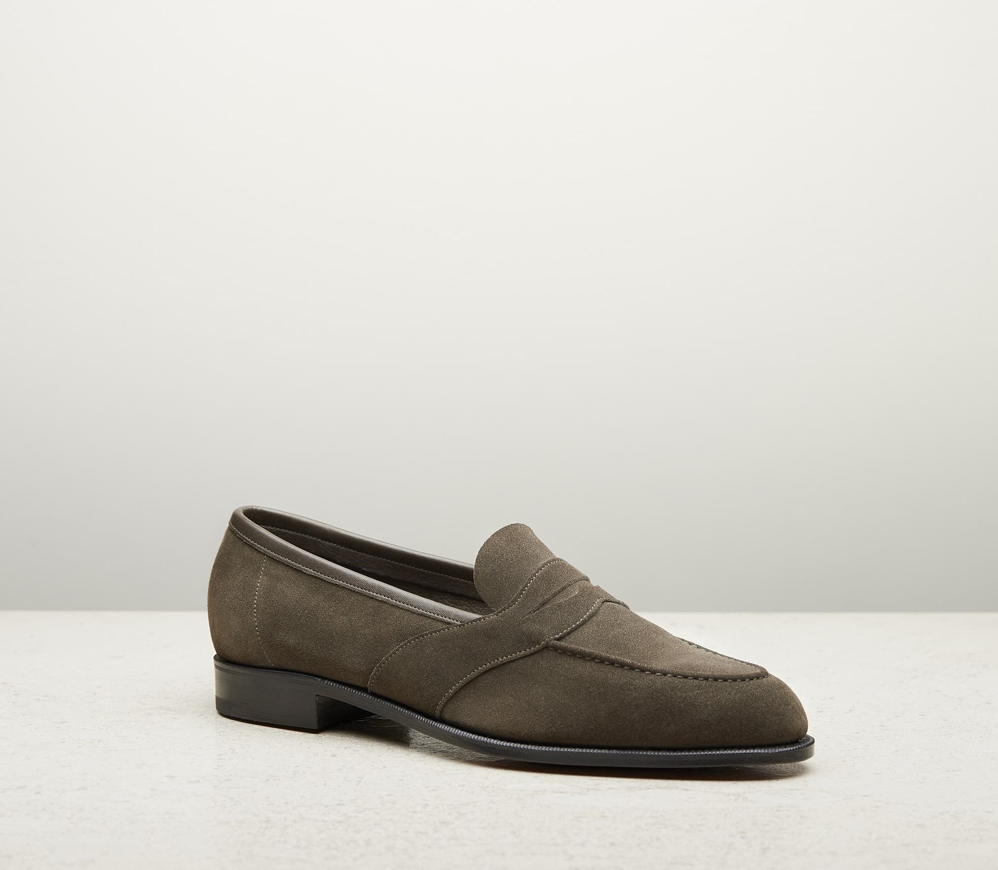 Montpellier Unlined — moss suede, 184 last — montpellier-ul-202-moss-sd