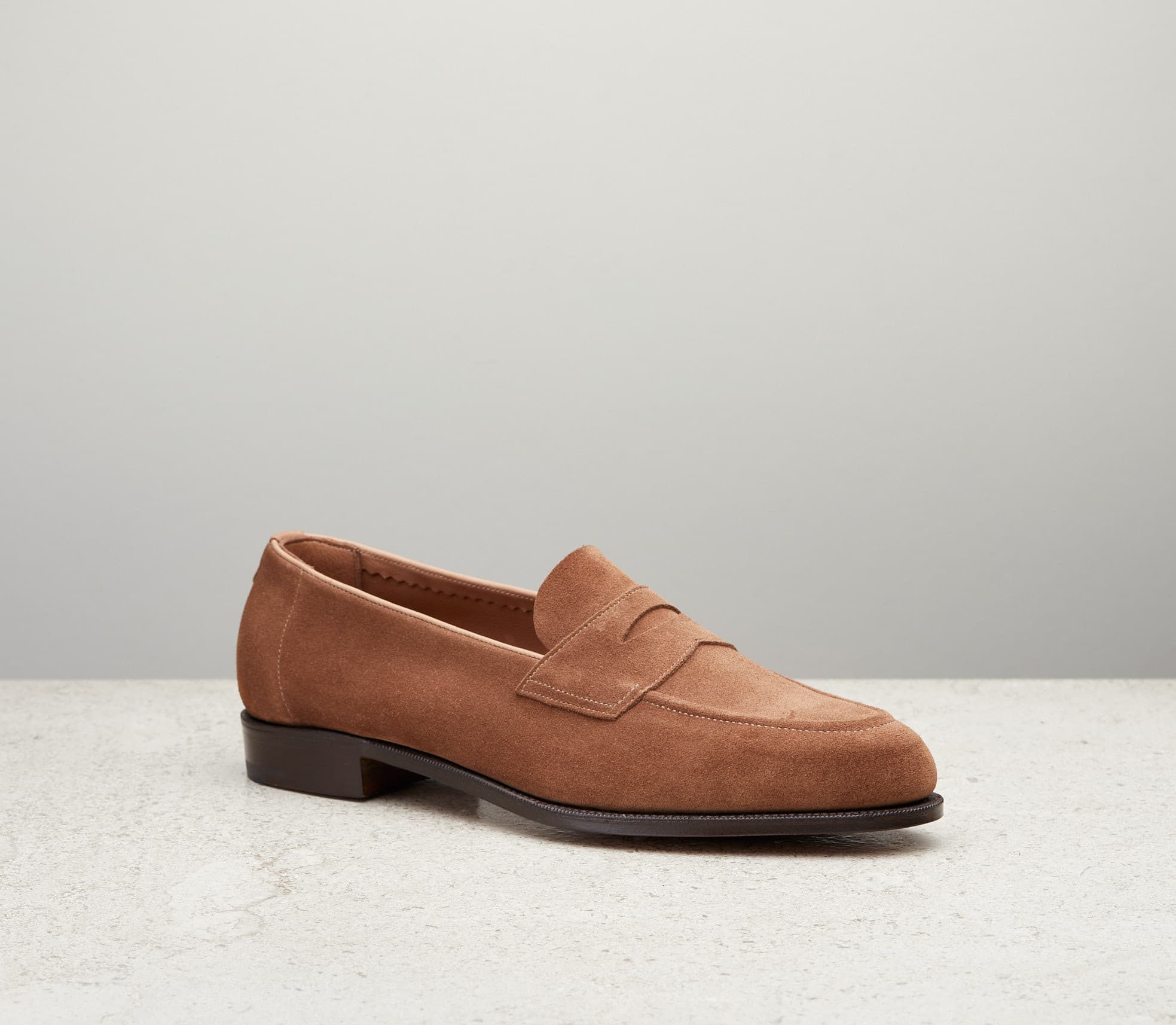 Piccadilly Unlined — raw umber suede, 184 last — Piccadilly_UL_184_raw-umber