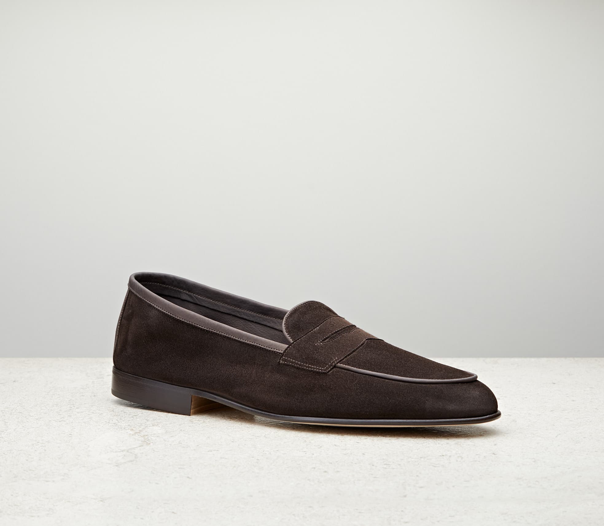 Polperro — espresso baby calf suede, 389 last — Polperro_389_Espresso-BCS