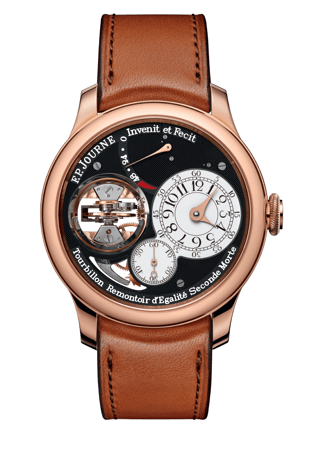 TOURBILLON SOUVERAIN — 18K 6N Gold, 42 mm, Hands: 5N gilt Steel, Height: 13.6 mm