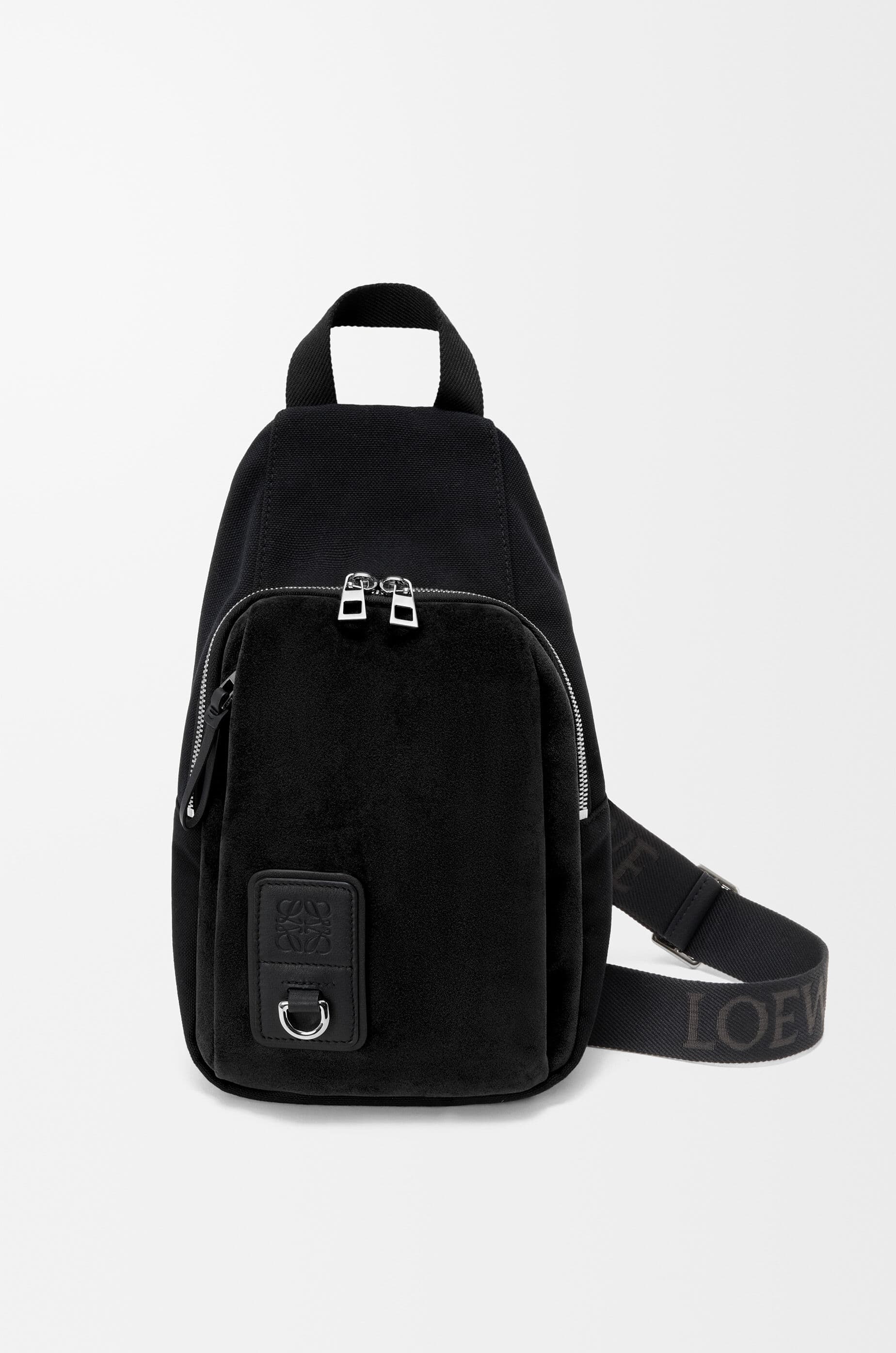 Flex sling in canvas and suede — BFLXFXSX01-1100