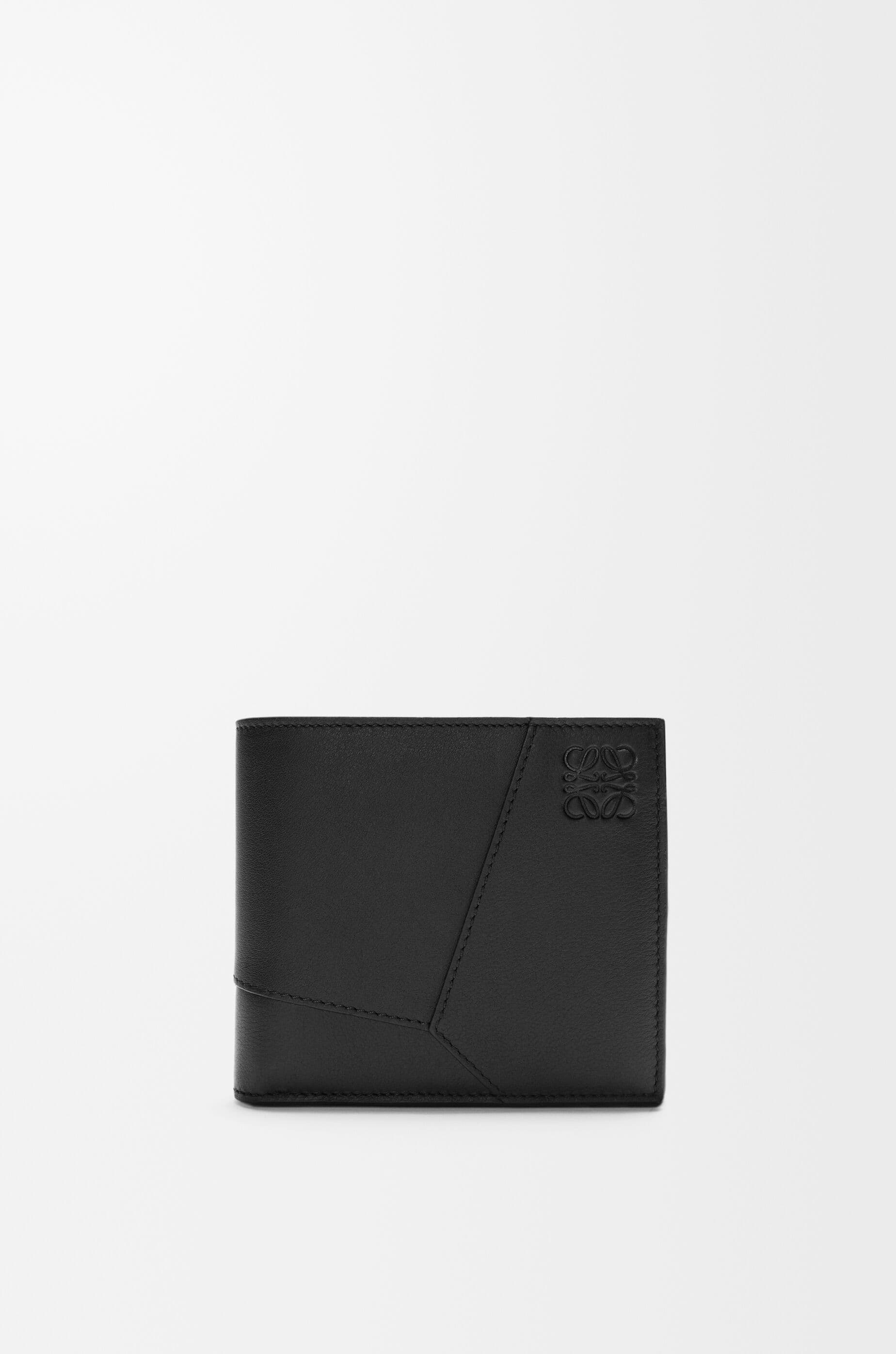 Puzzle bifold coin wallet in classic calfskin — C510501X14-1100