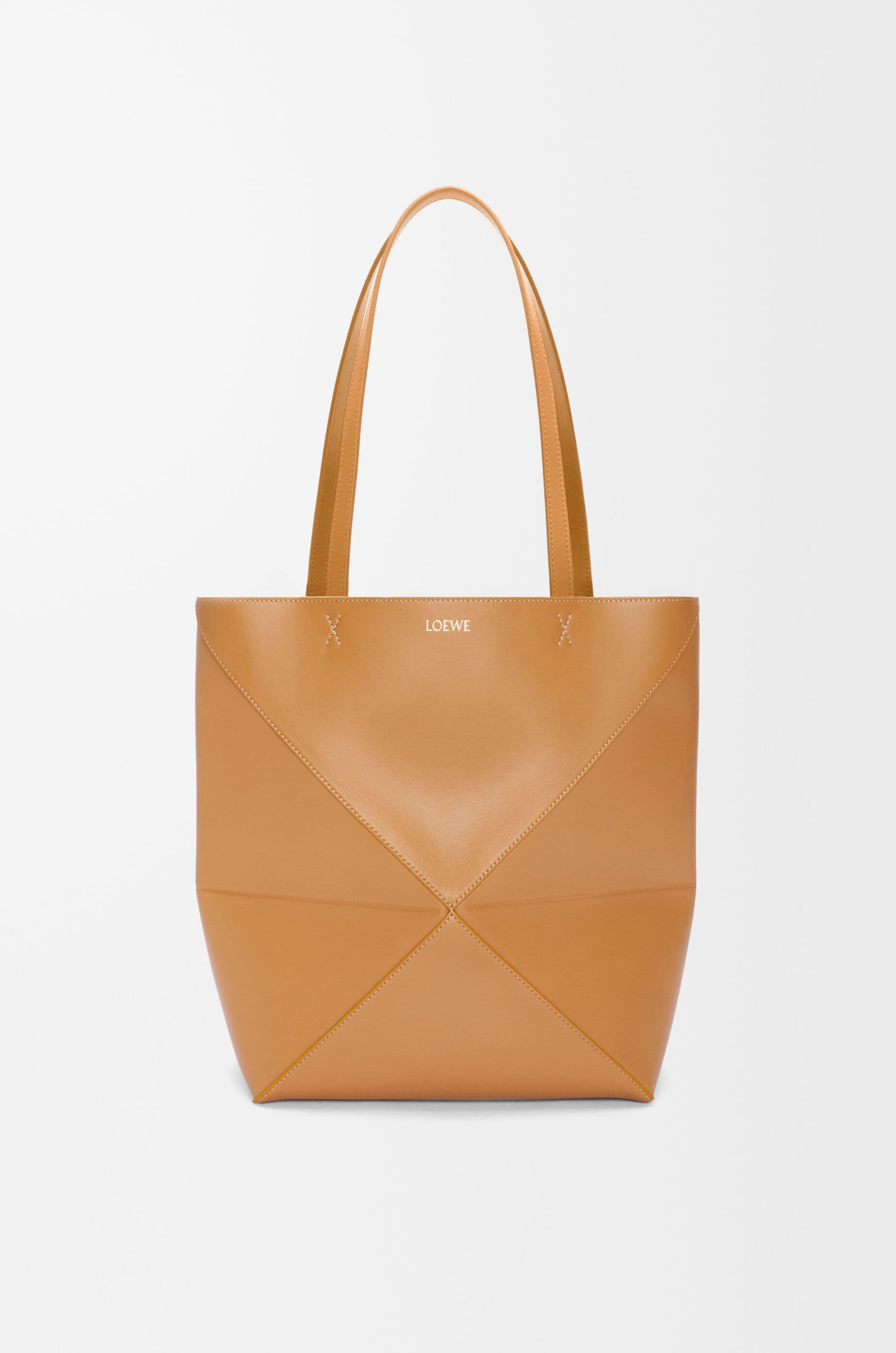 Medium Puzzle Fold tote in shiny calfskin — A657G50X01-2586