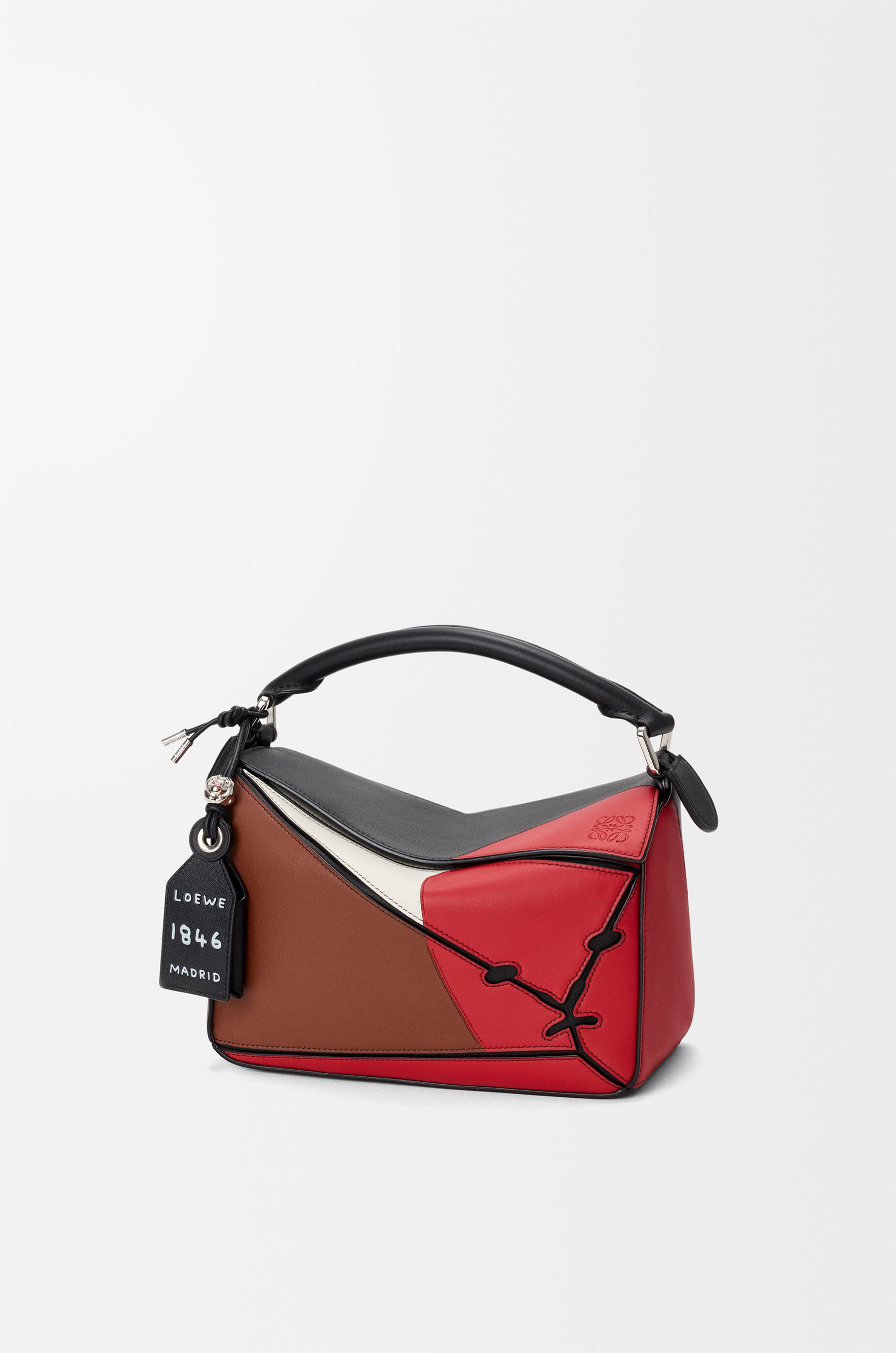 Small Lion Intarsio Puzzle bag in classic calfskin — A510S21XDS-0216