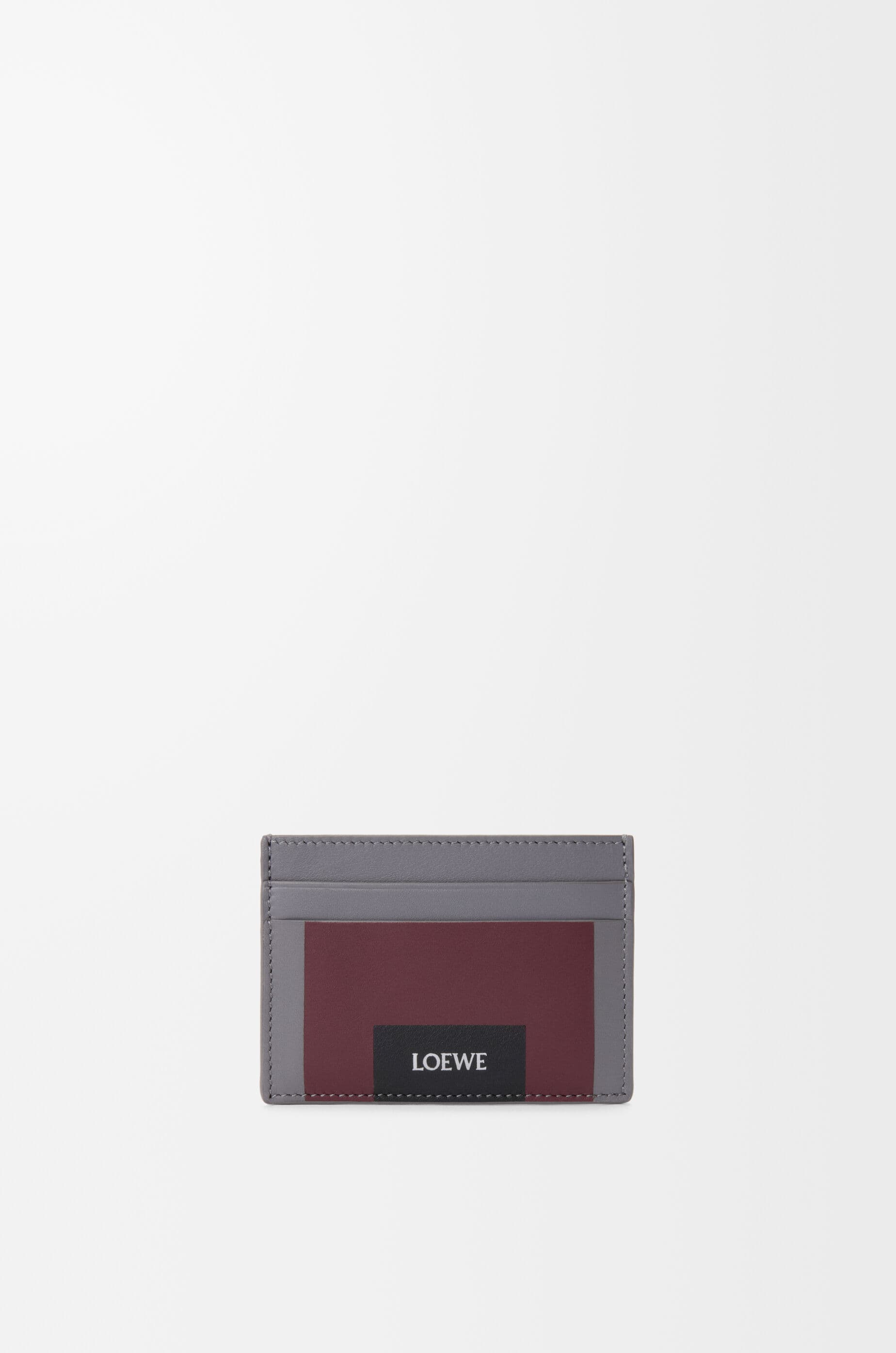 Plain cardholder in nappa calfskin — C643322X52-0145
