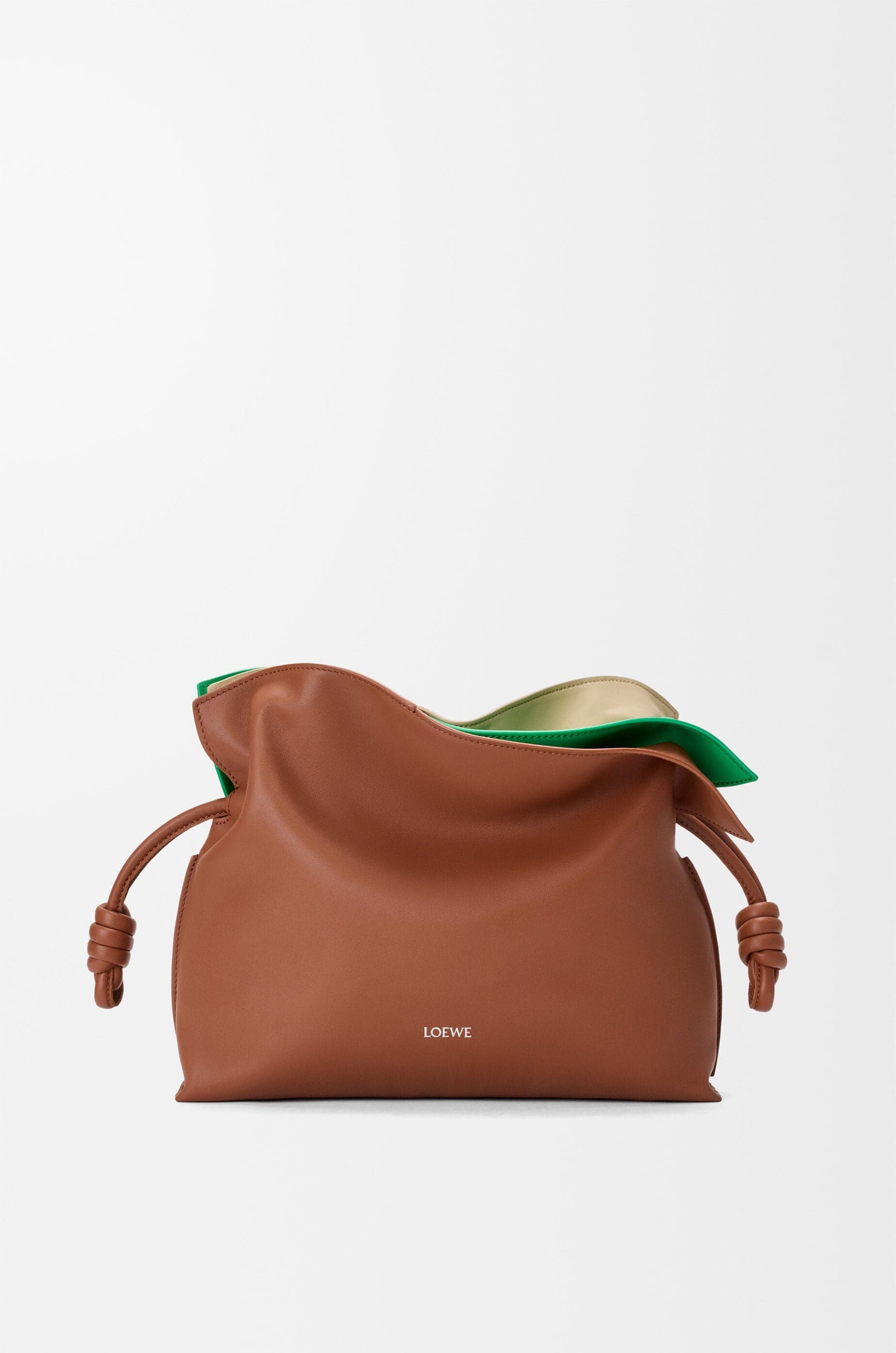 Medium layered Flamenco clutch in nappa calfskin — A411FC1XEX-0220