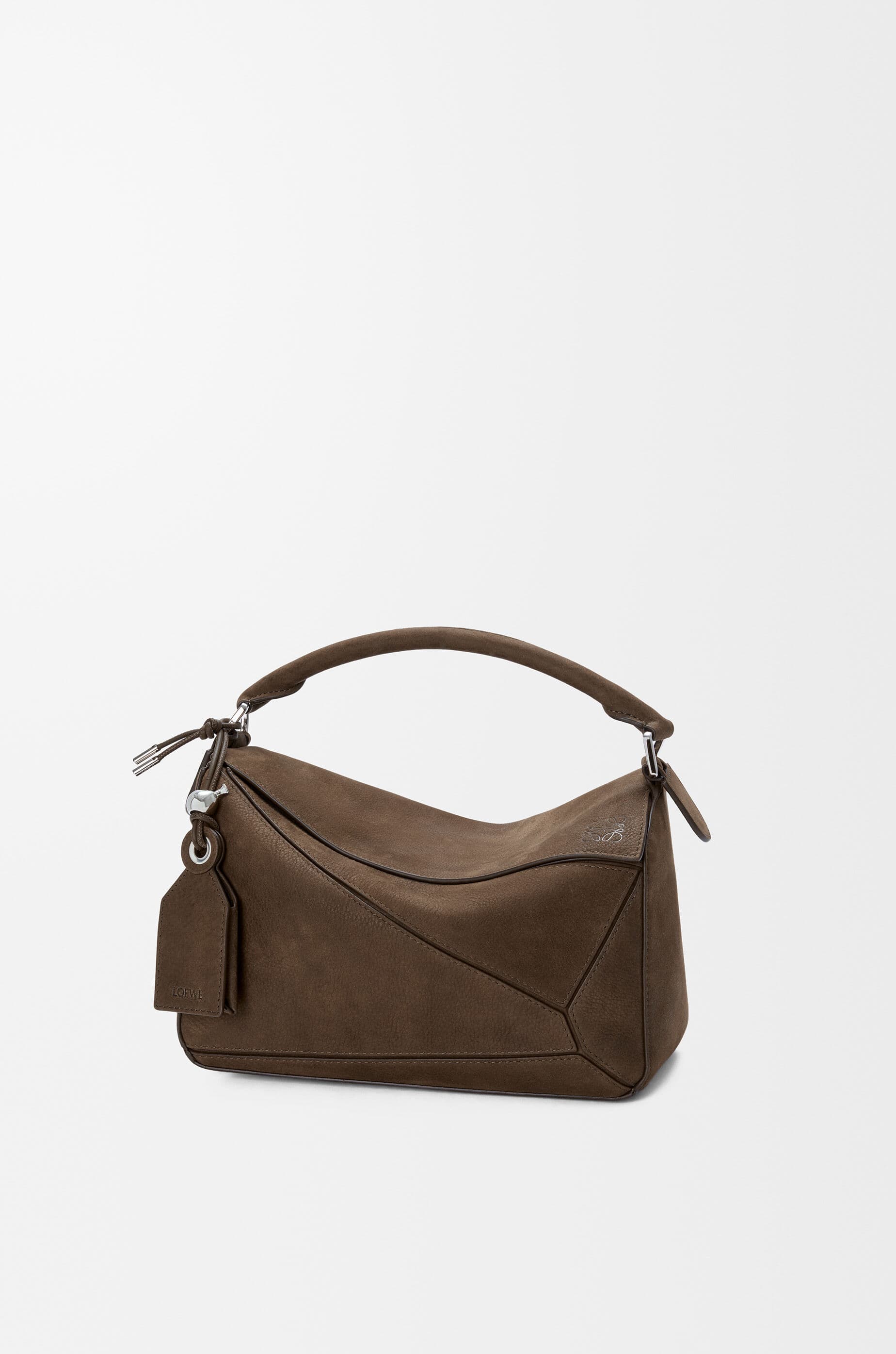 Small Featherlight Puzzle bag in grained nubuck — A510PLSX03-6423
