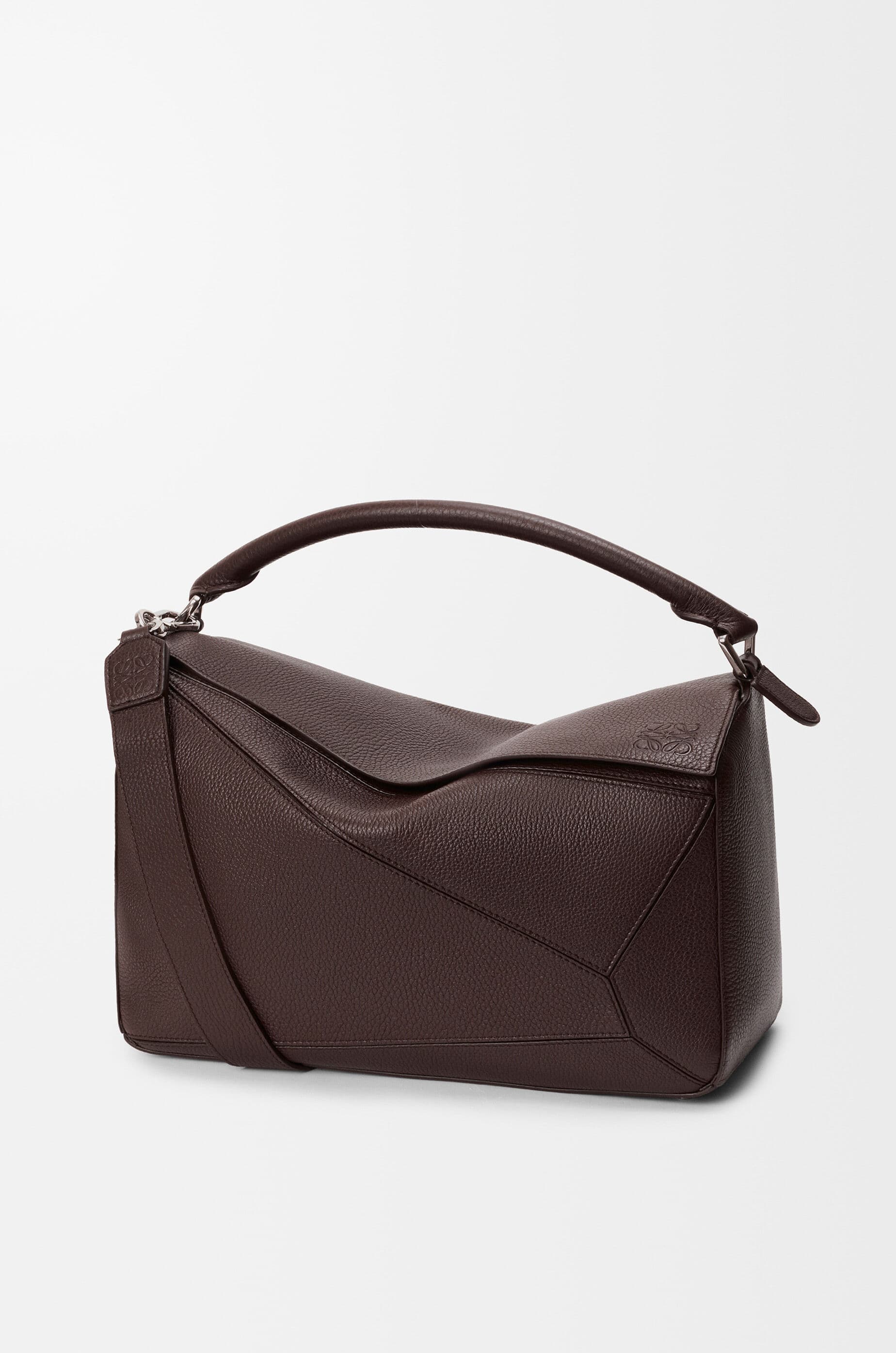 Large Puzzle bag in supple grained calfskin — B510PNLX17-3606