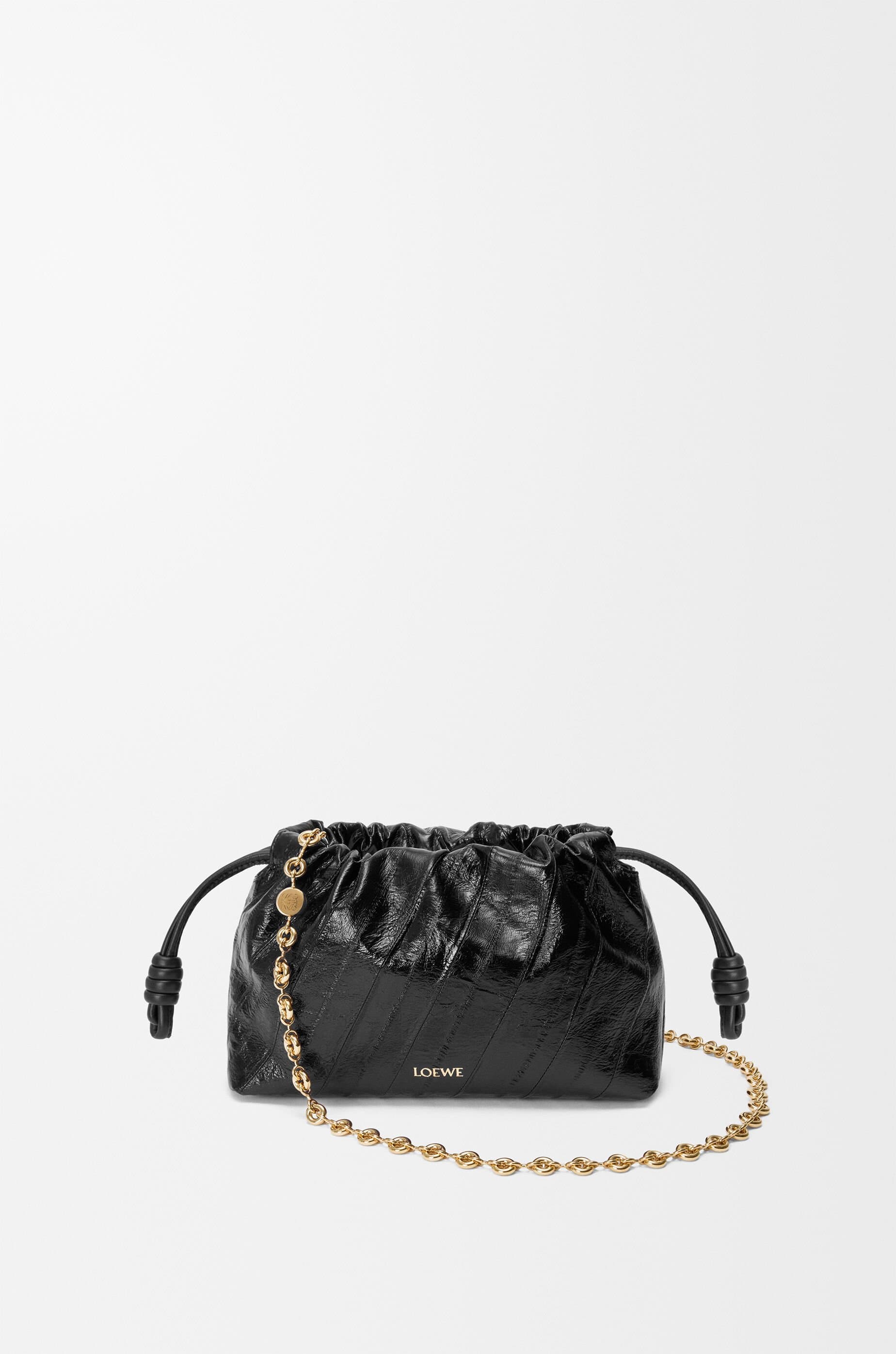 Mini Flamenco purse in hagfish — A411NBPX12-1100