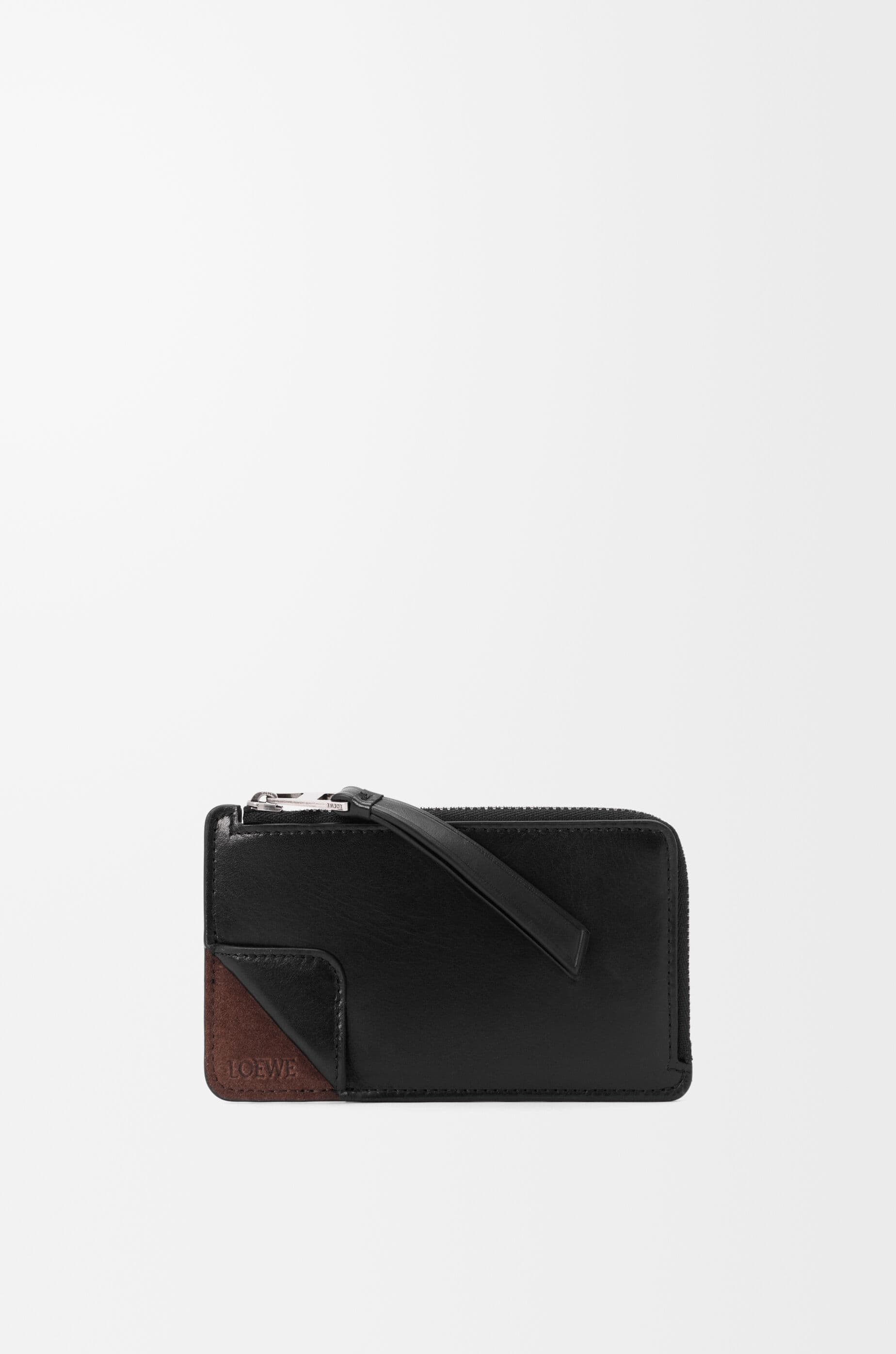 Switch coin cardholder in supple grained calfskin and suede — C643Z40XAV-0134