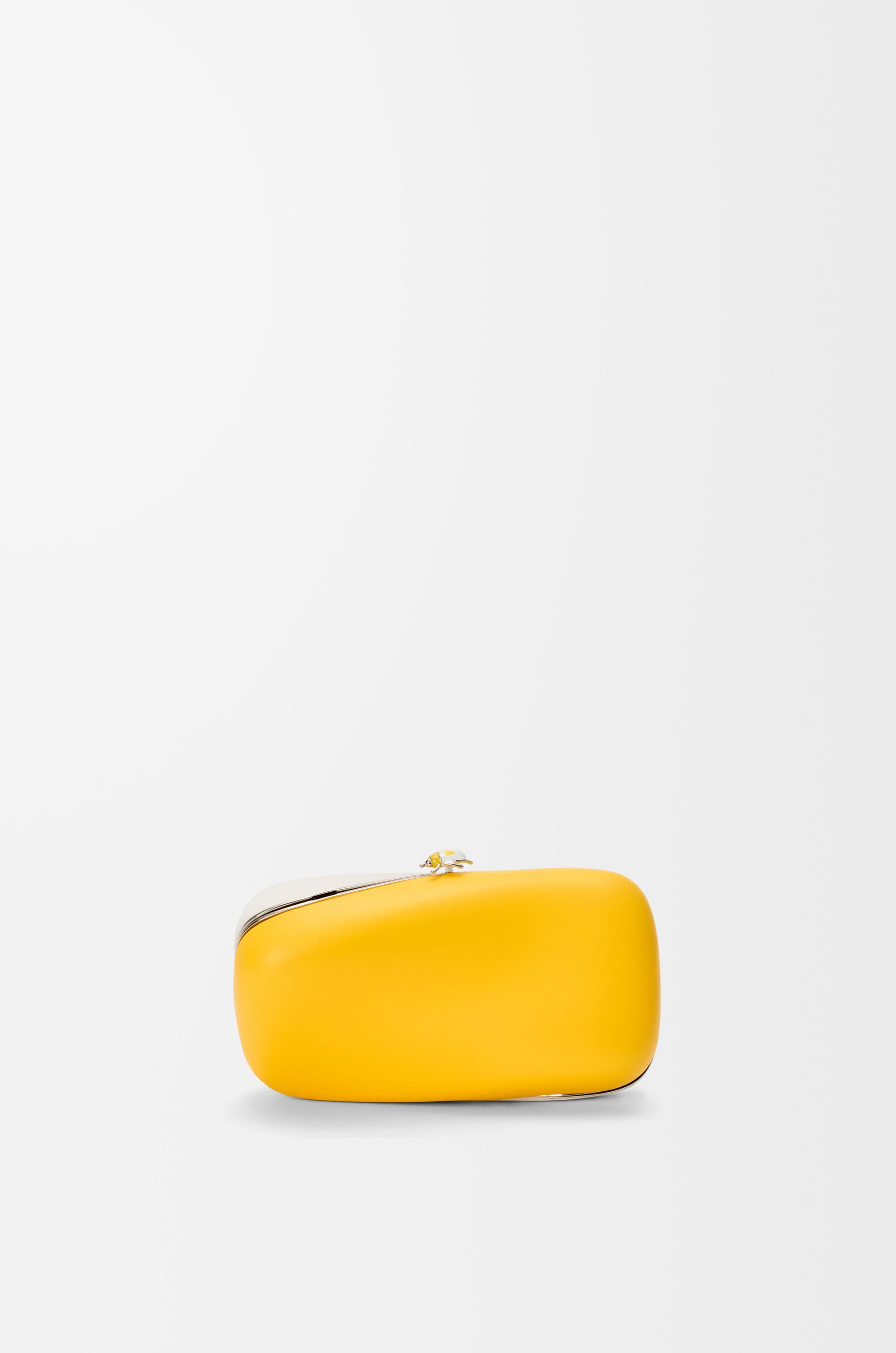 Twisted Minaudiere in bicolour nappa lambskin — AORGSEMX02-0094