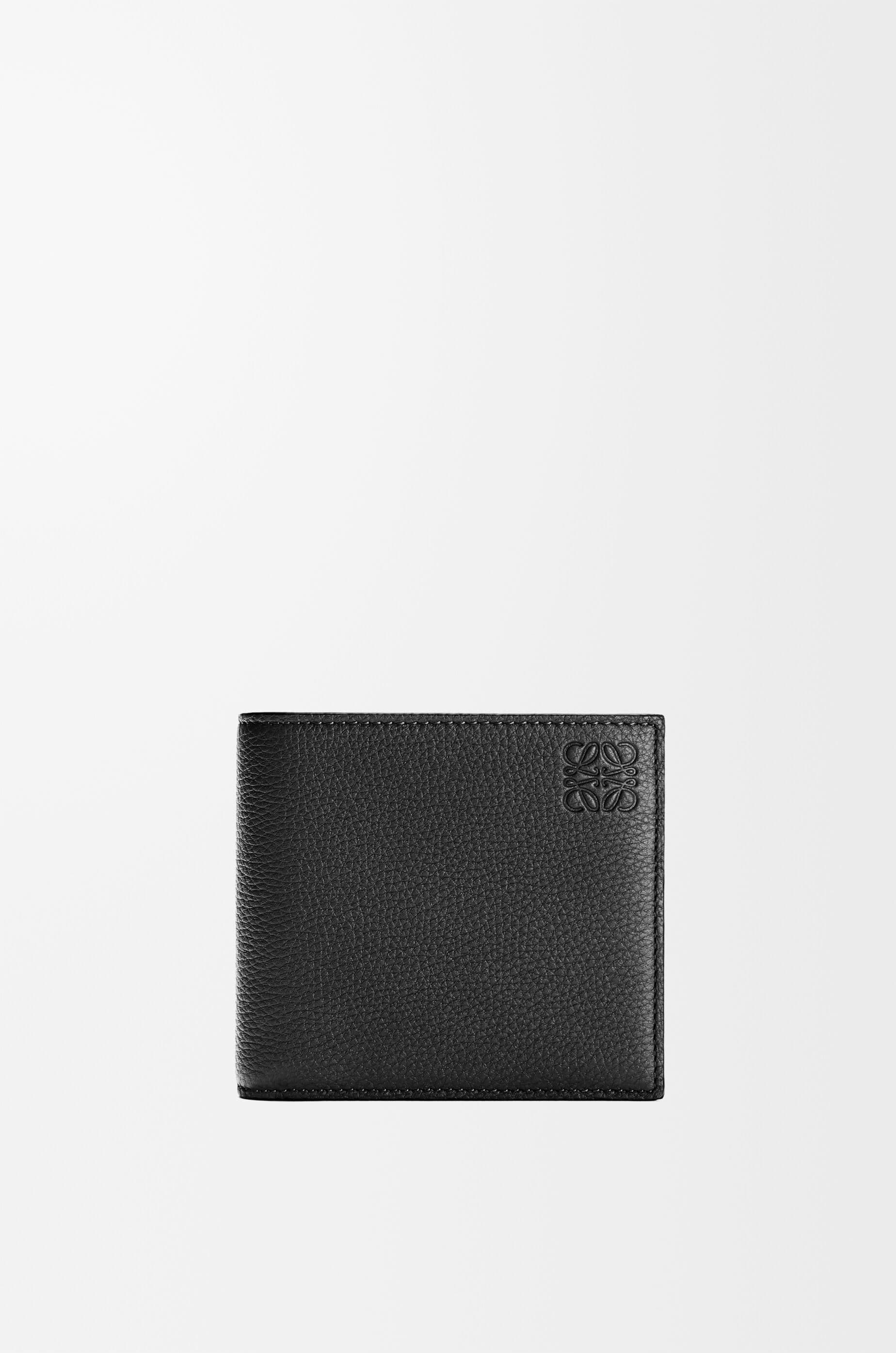 Bifold coin wallet in soft grained calfskin — C660501X03-1100
