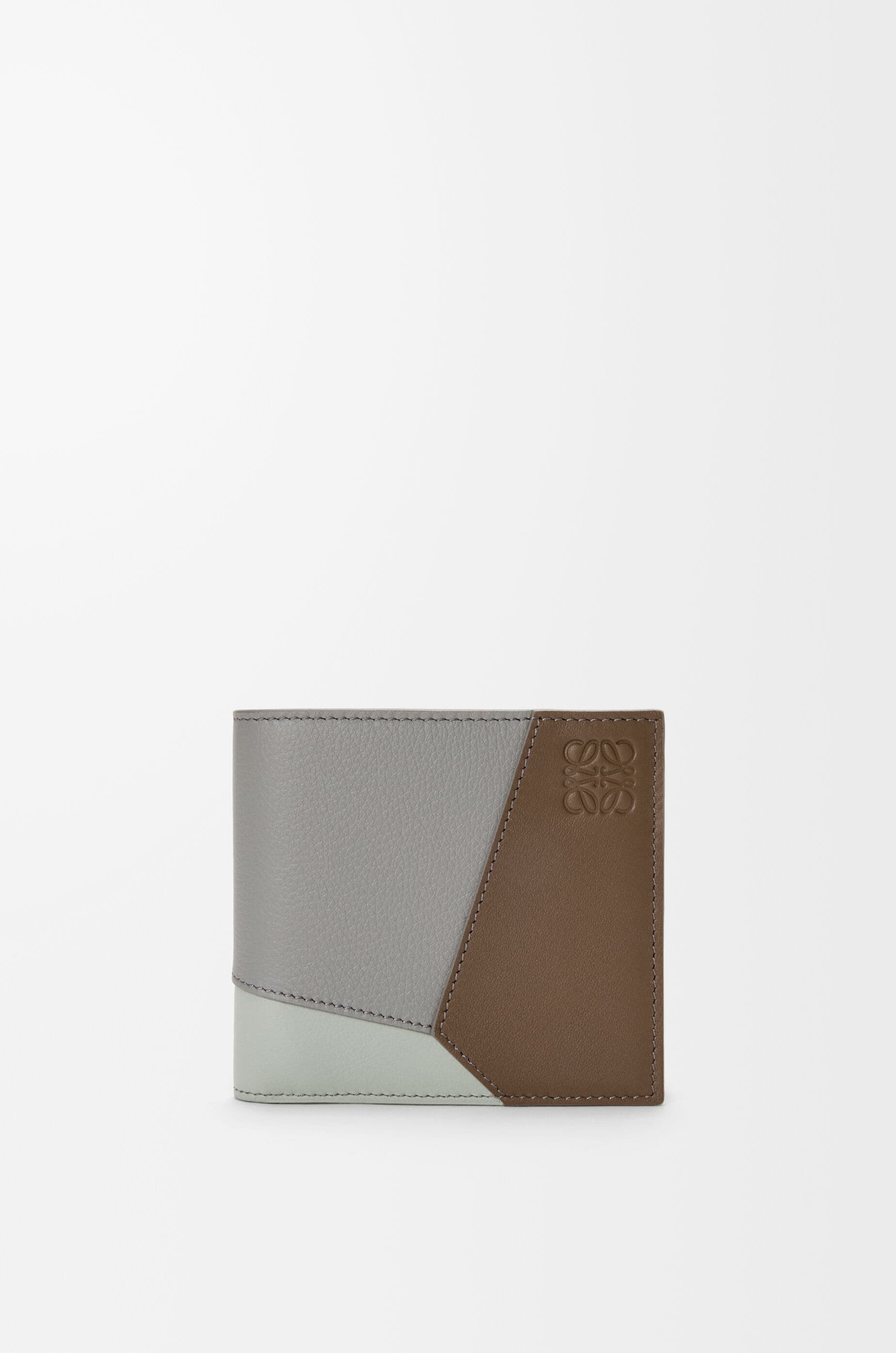 Puzzle bifold coin wallet in classic calfskin — C510501X15-0876