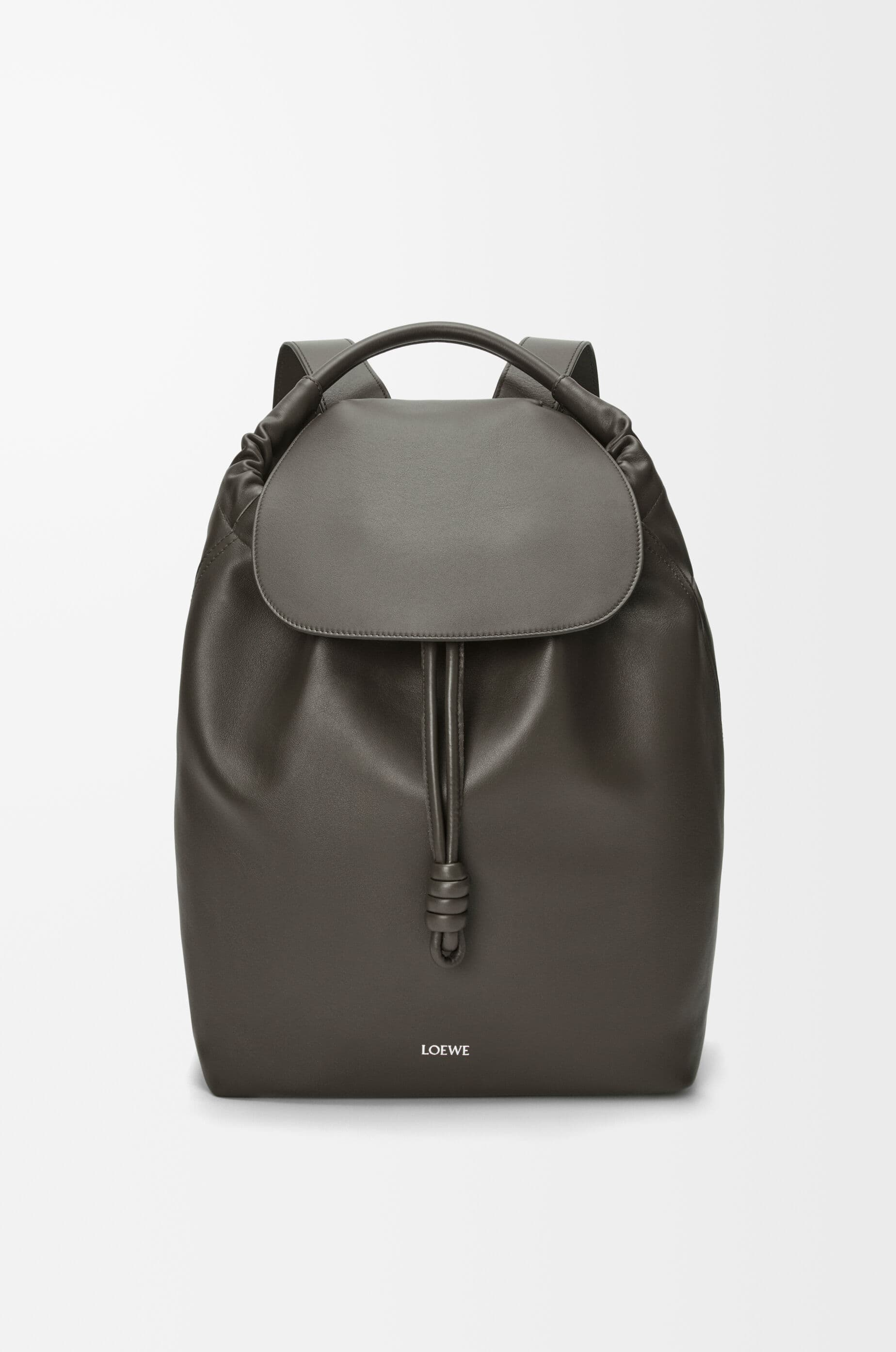 Flamenco backpack in shiny supple calfskin — B411FLKX01-1220