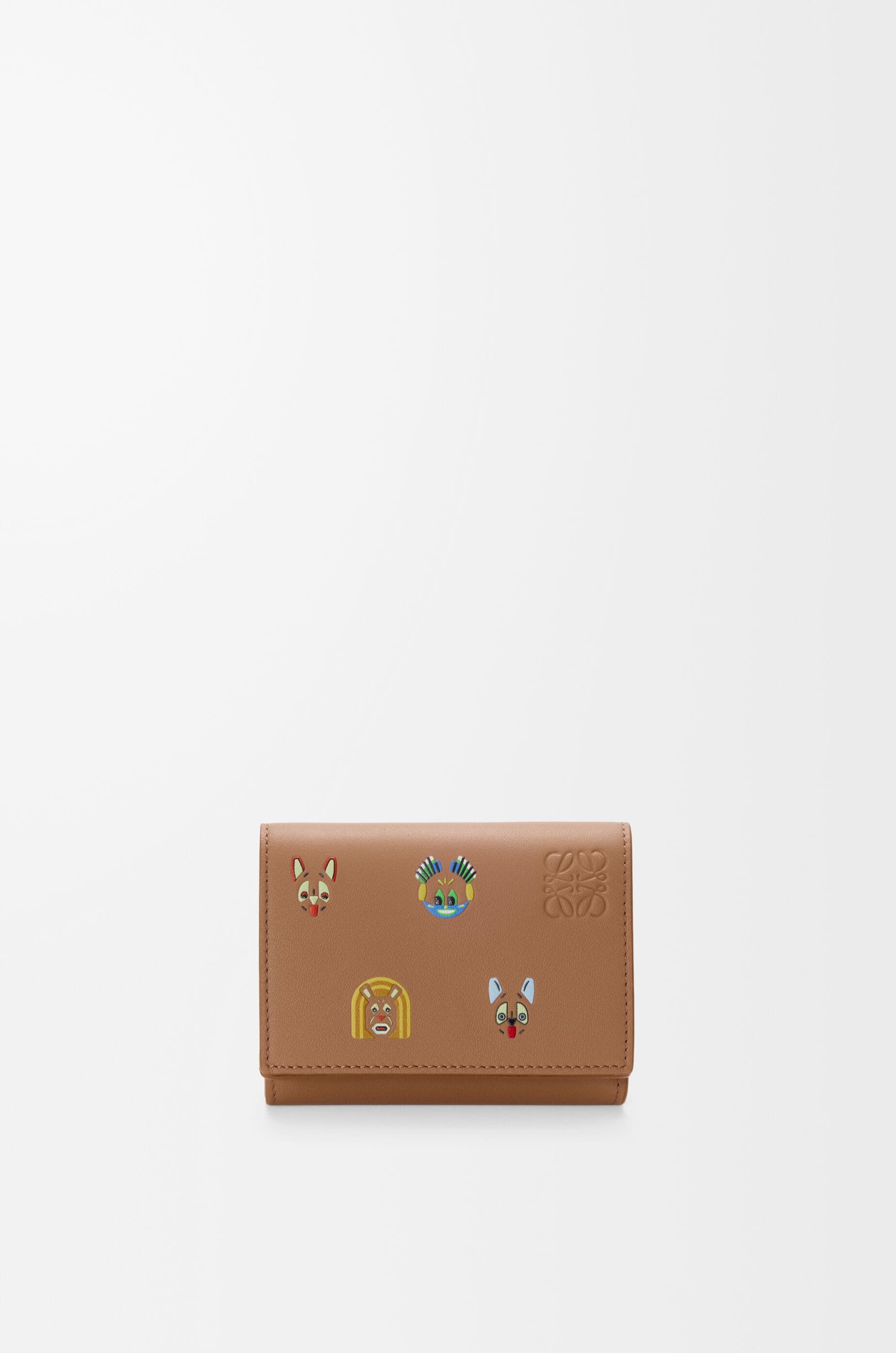 Cats trifold wallet in classic calfskin — C643TR2X54-9579