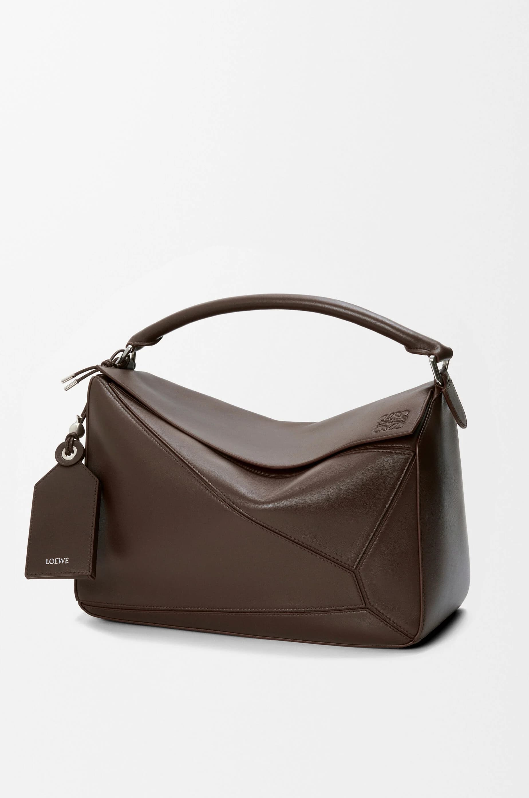 Large Featherlight Puzzle bag in nappa lambskin — B510PNLX02-0018