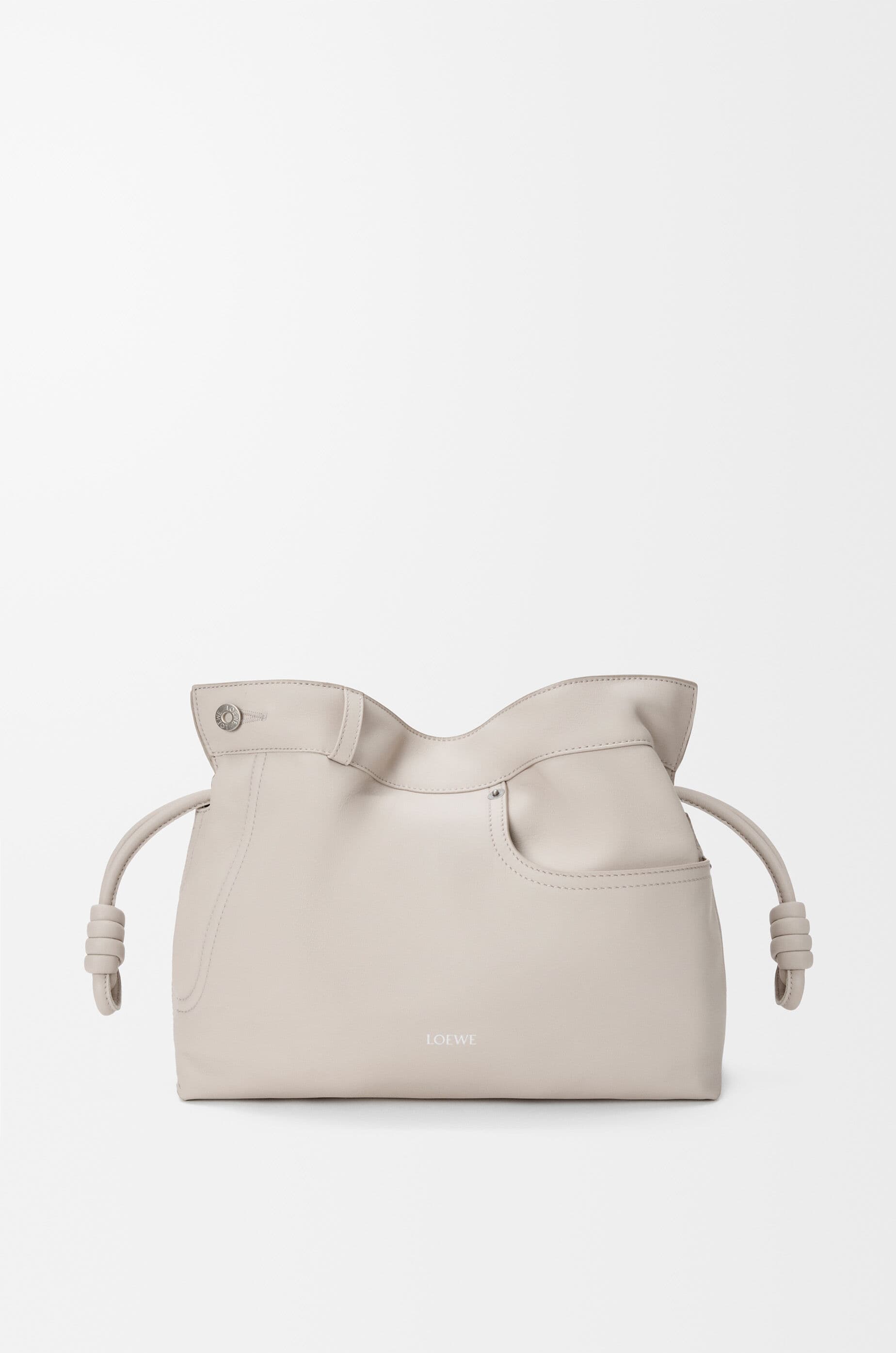 Panta medium Flamenco clutch in shiny calfskin — A411FC1XDZ-1769