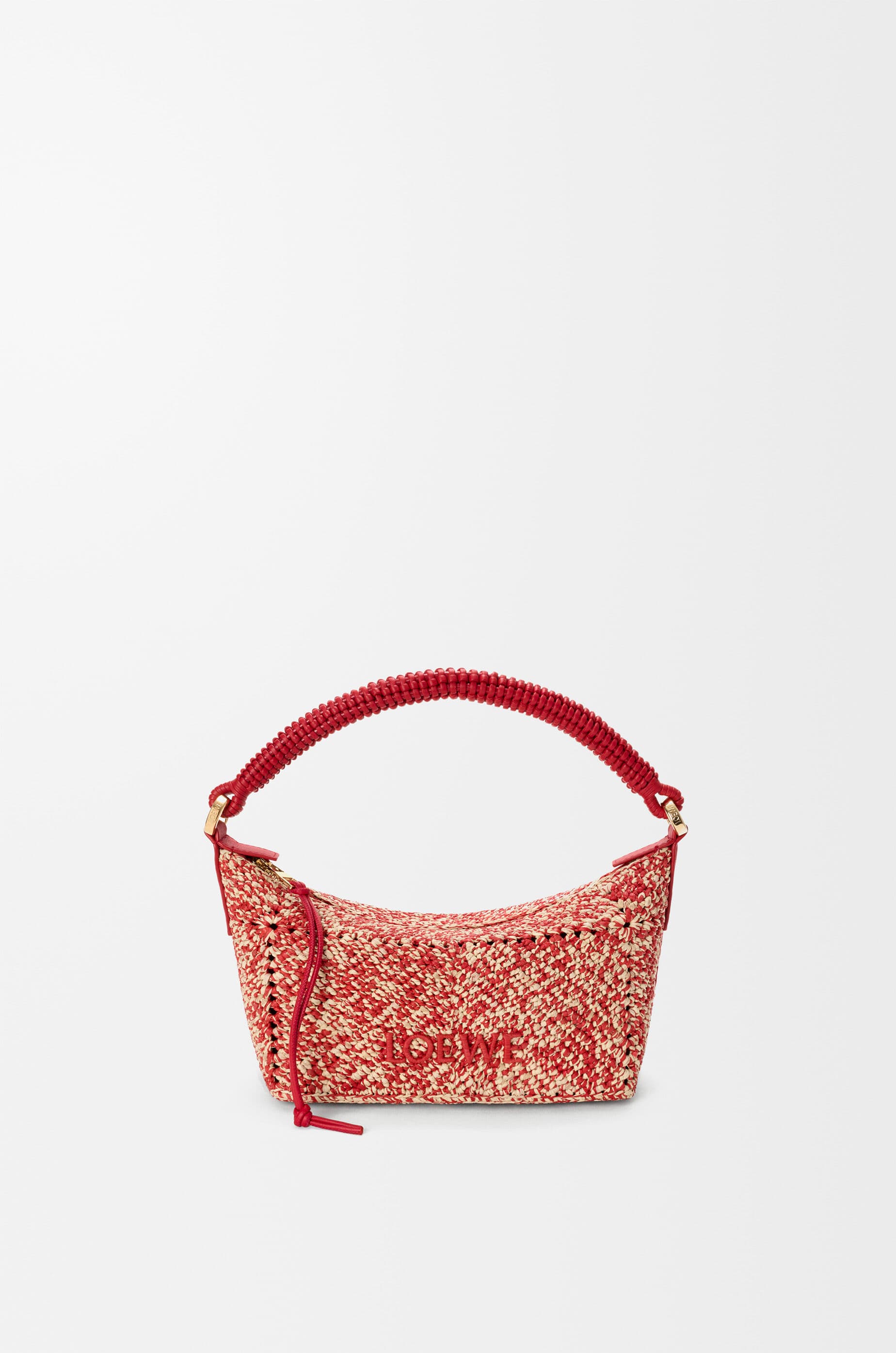 Cala mini bag in melange raffia — A120HPLX16-7100