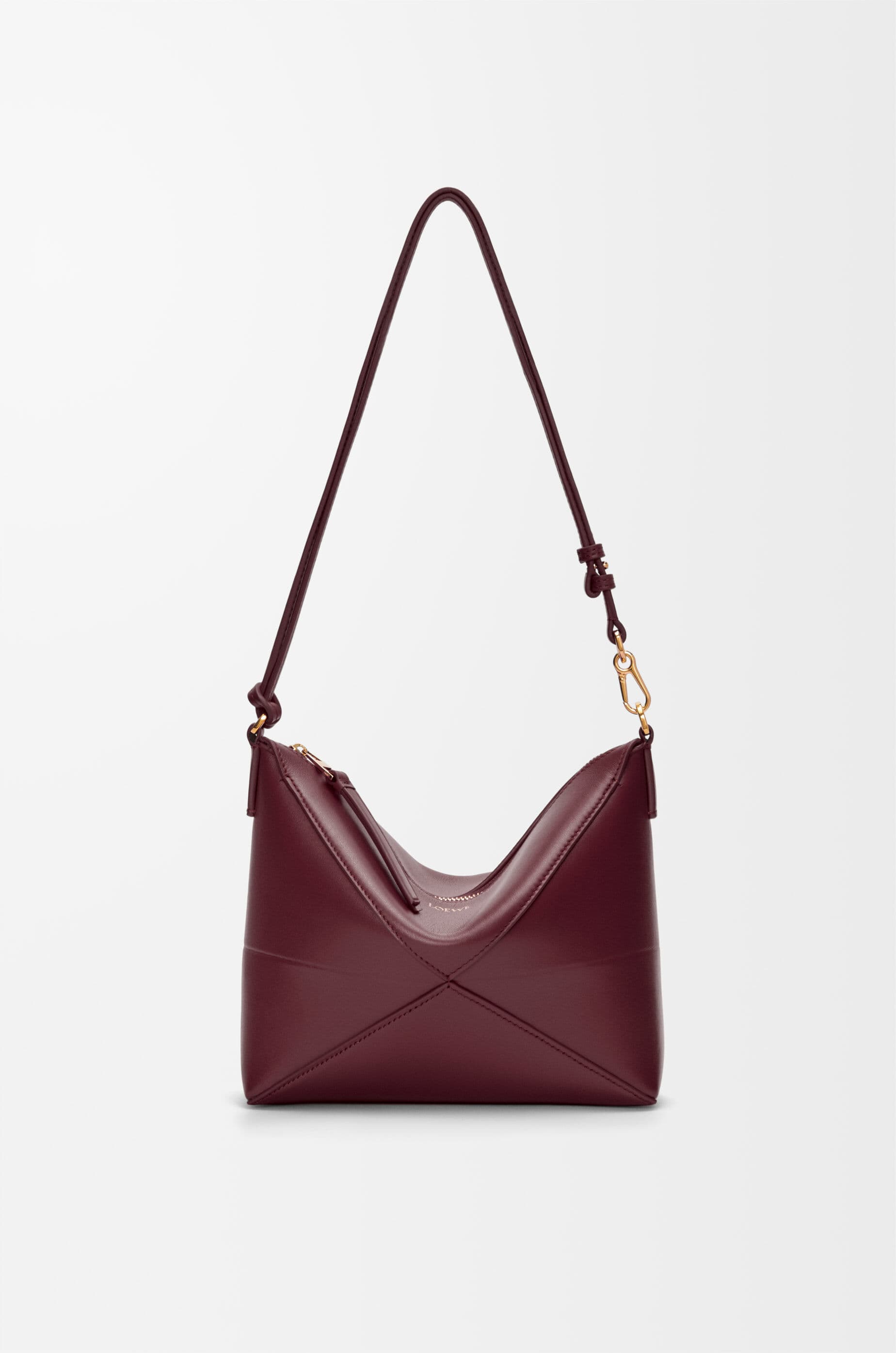 Puzzle Fold pouch in shiny nappa calfskin — C510PT1X01-7240
