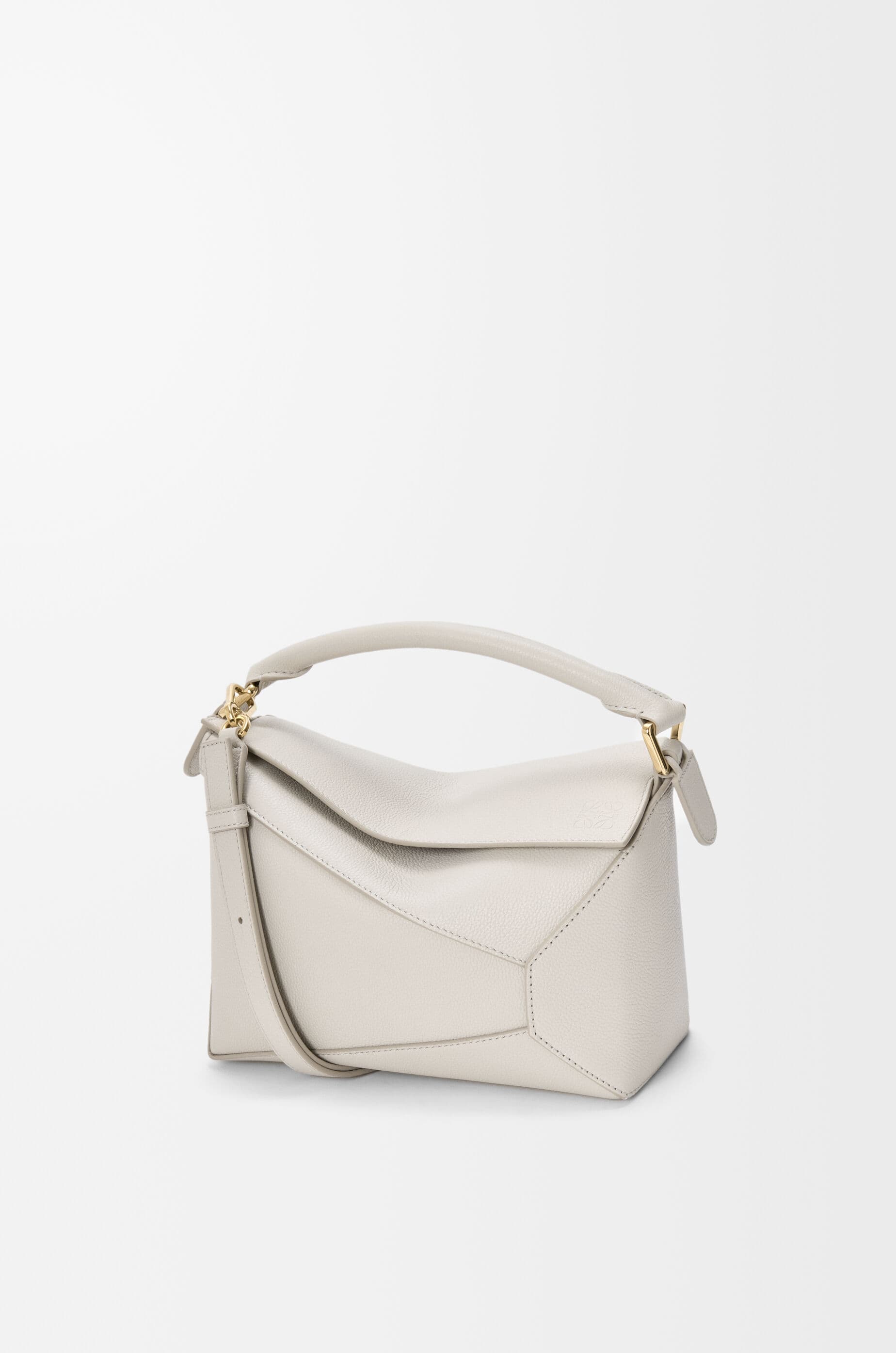 Small Puzzle Edge bag in soft grained calfskin — A510P60XAW-1769