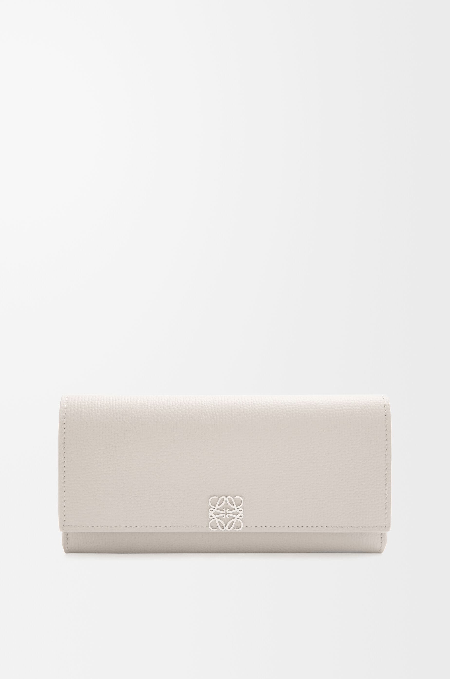 Anagram continental wallet in pebble grained calfskin — C821ACWX05-1769