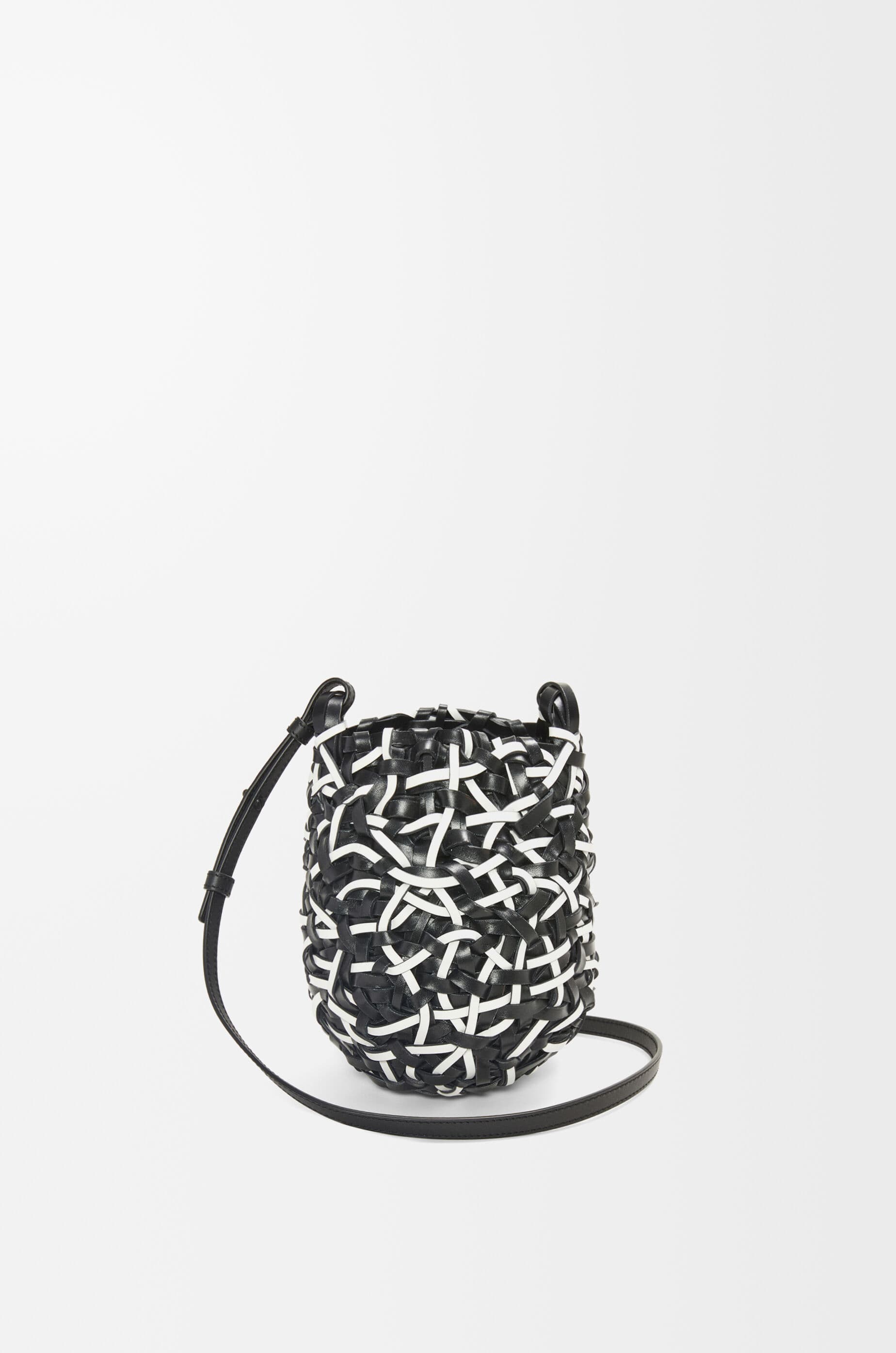 Small Nest Basket bag in calfskin — AN01NSBX01-1102