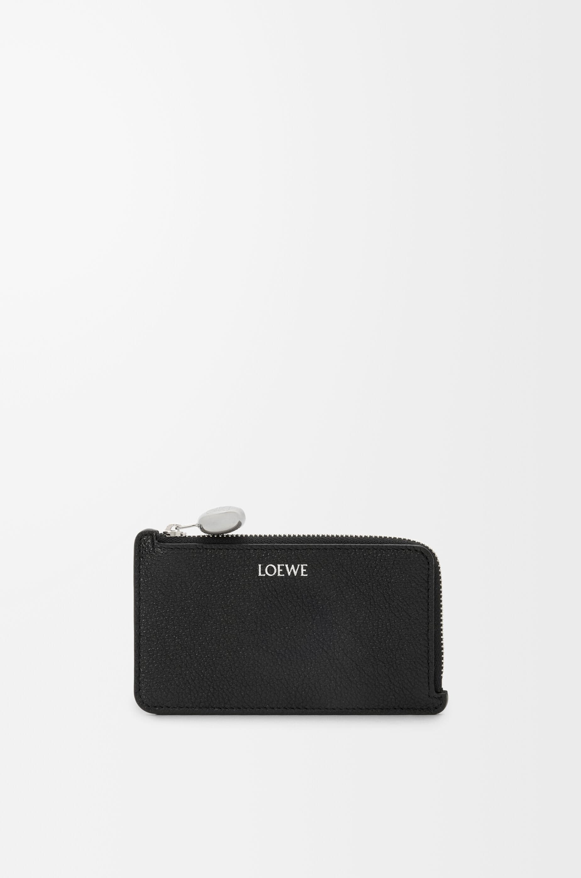 Pebble coin cardholder in pebble grained calfskin — CANBZ40X03-1100