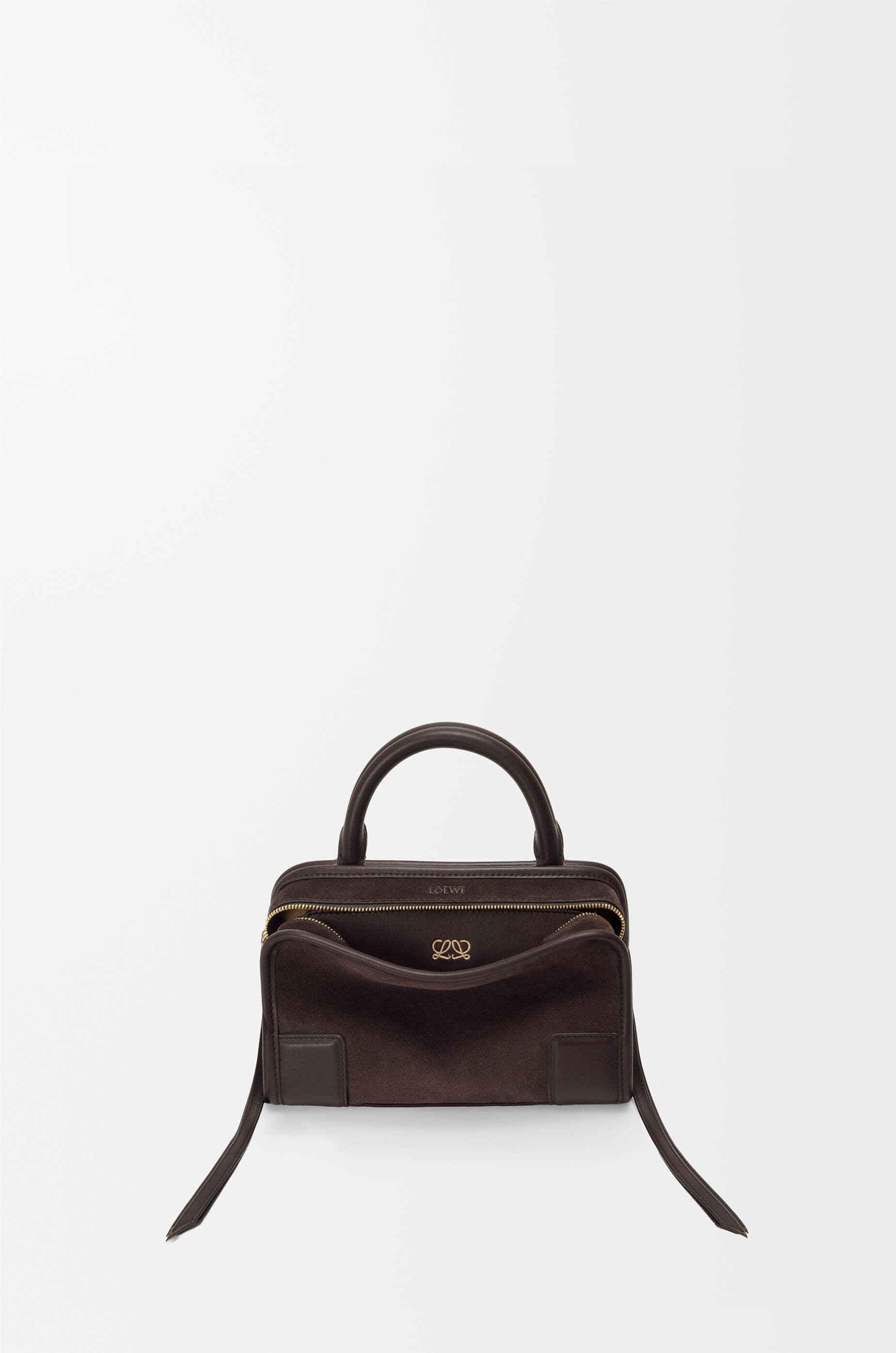 Mini Amazona 180 bag in suede — A039AS4X13-0018