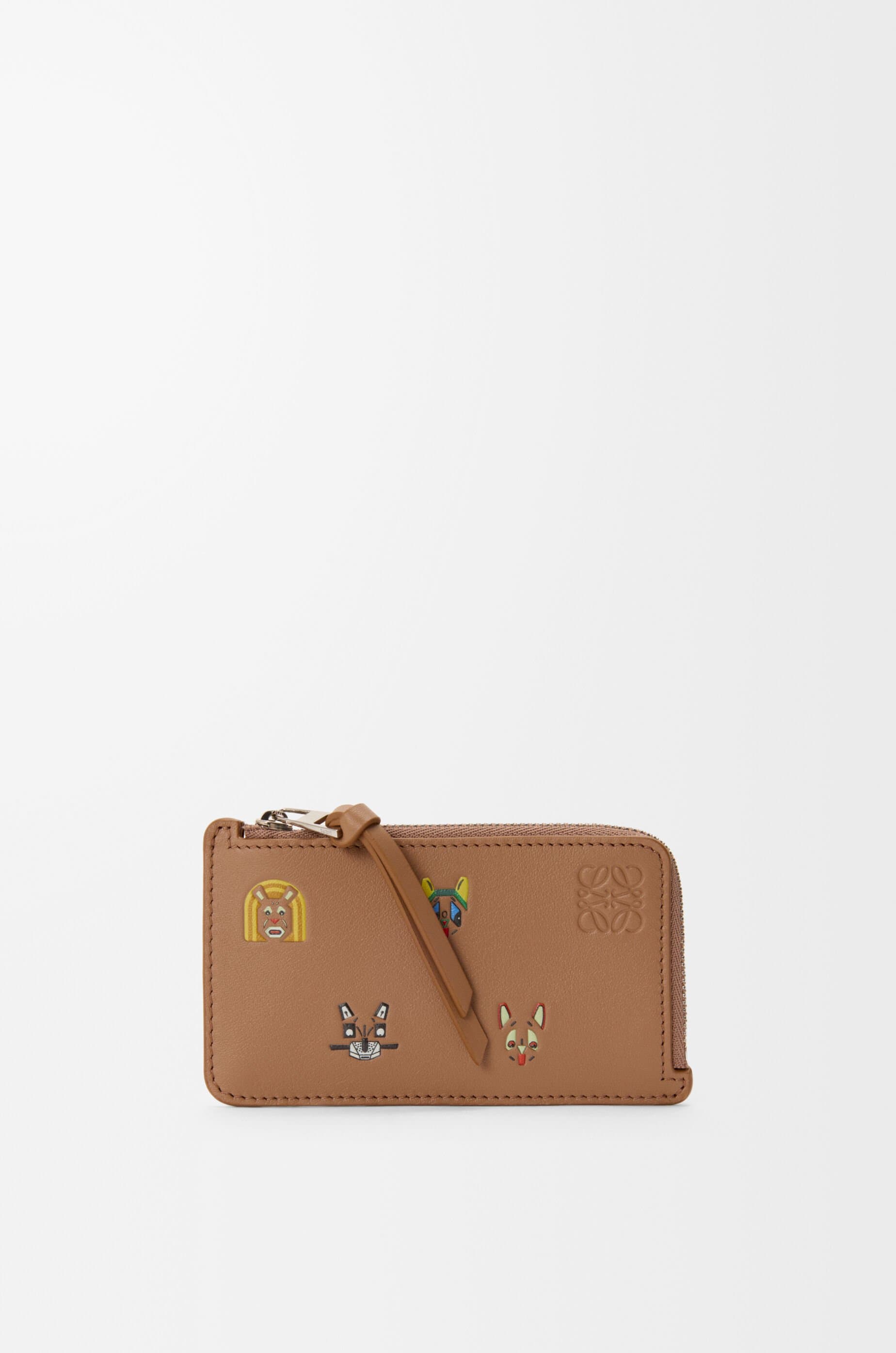 Cats coin cardholder in classic calfskin — C643Z40XAH-9579