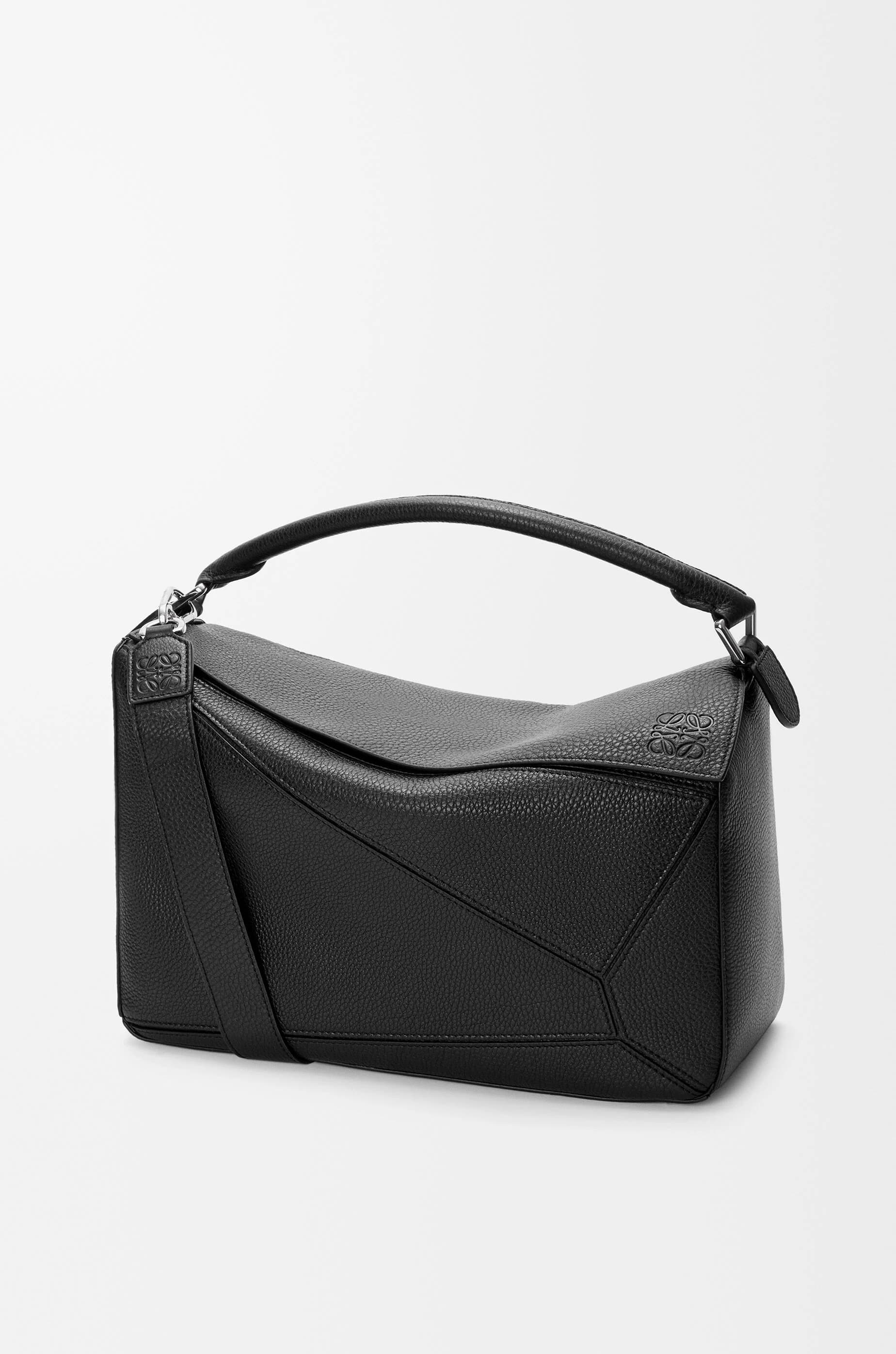 Large Puzzle bag in supple grained calfskin — B510PNLX03-1100