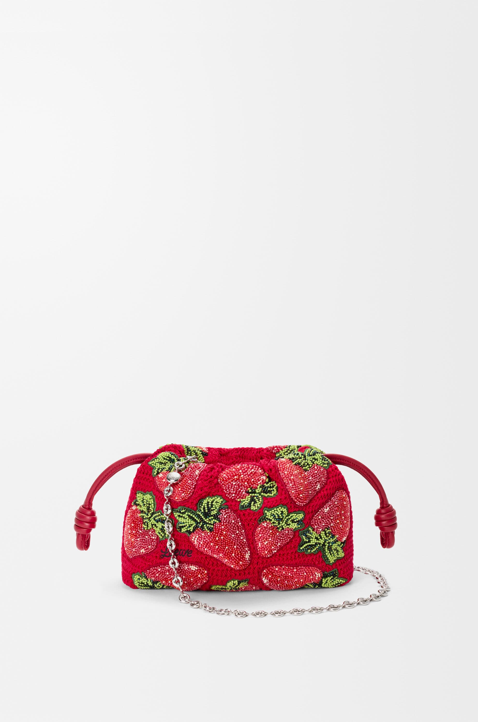 Mini Flamenco purse in beaded crochet — A411NBPX18-7100