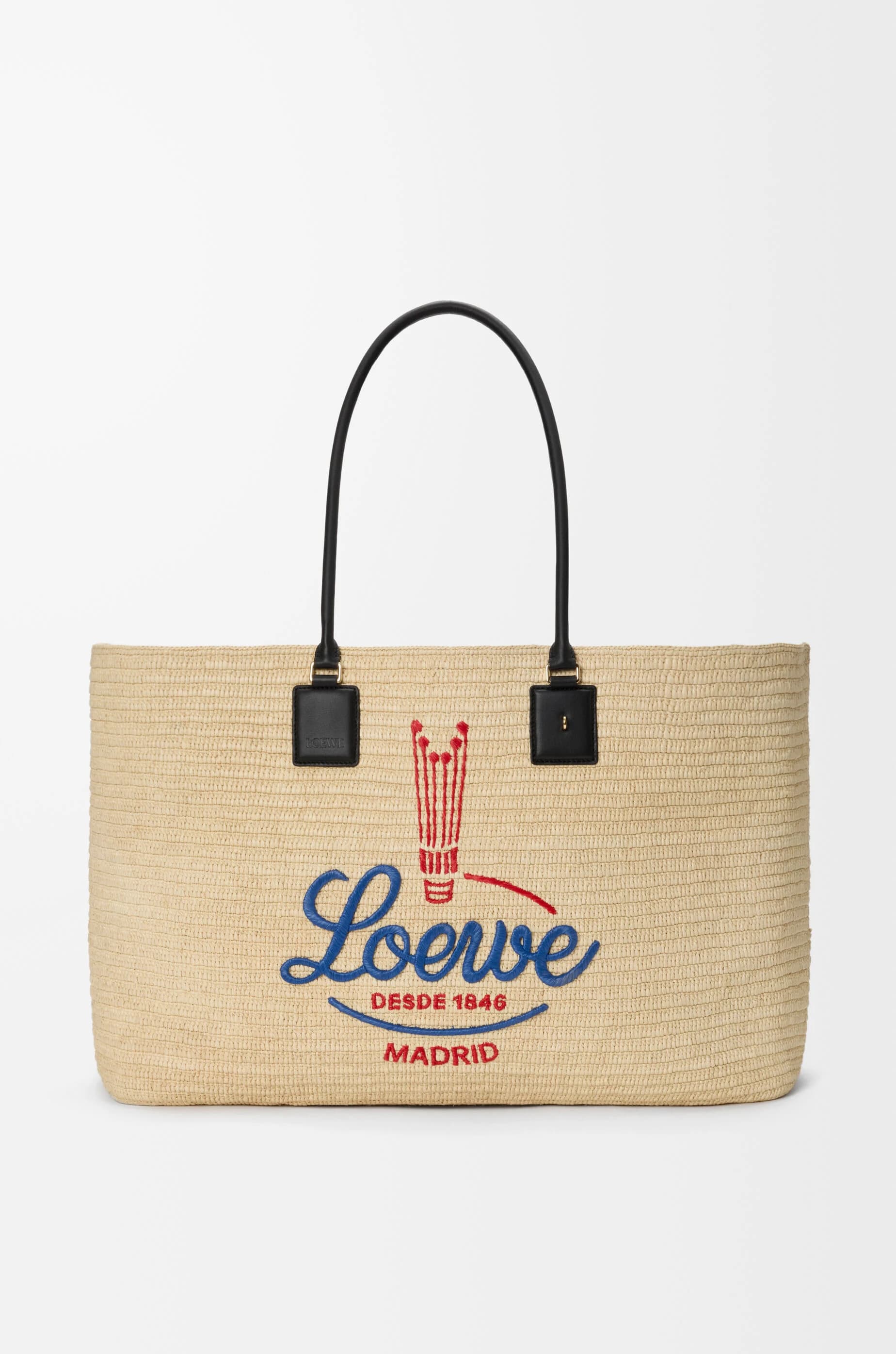 XL Verano tote in raffia — A933DMTX02-2016