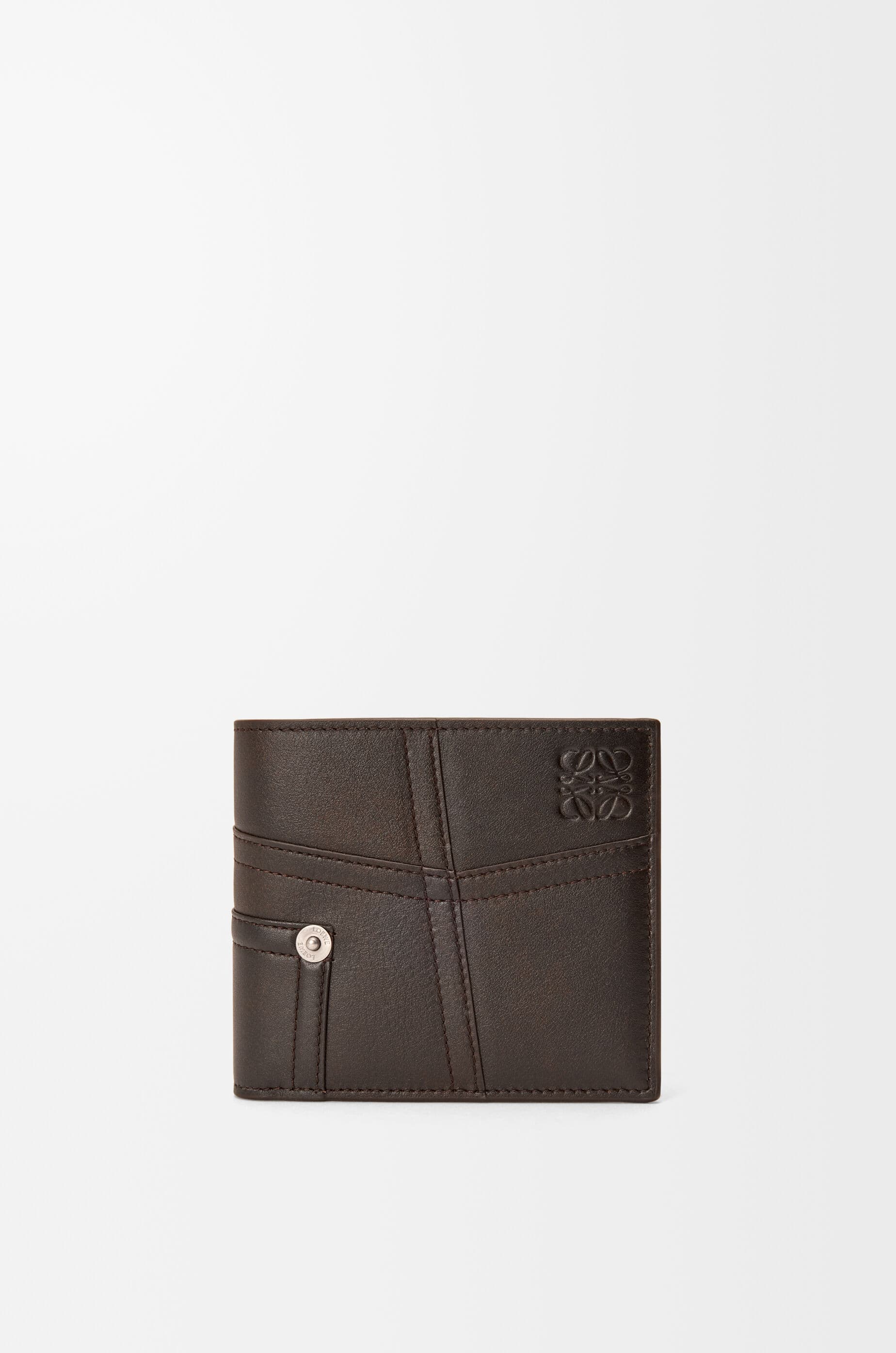 Panta bifold wallet in shiny calfskin — C643302X32-0041