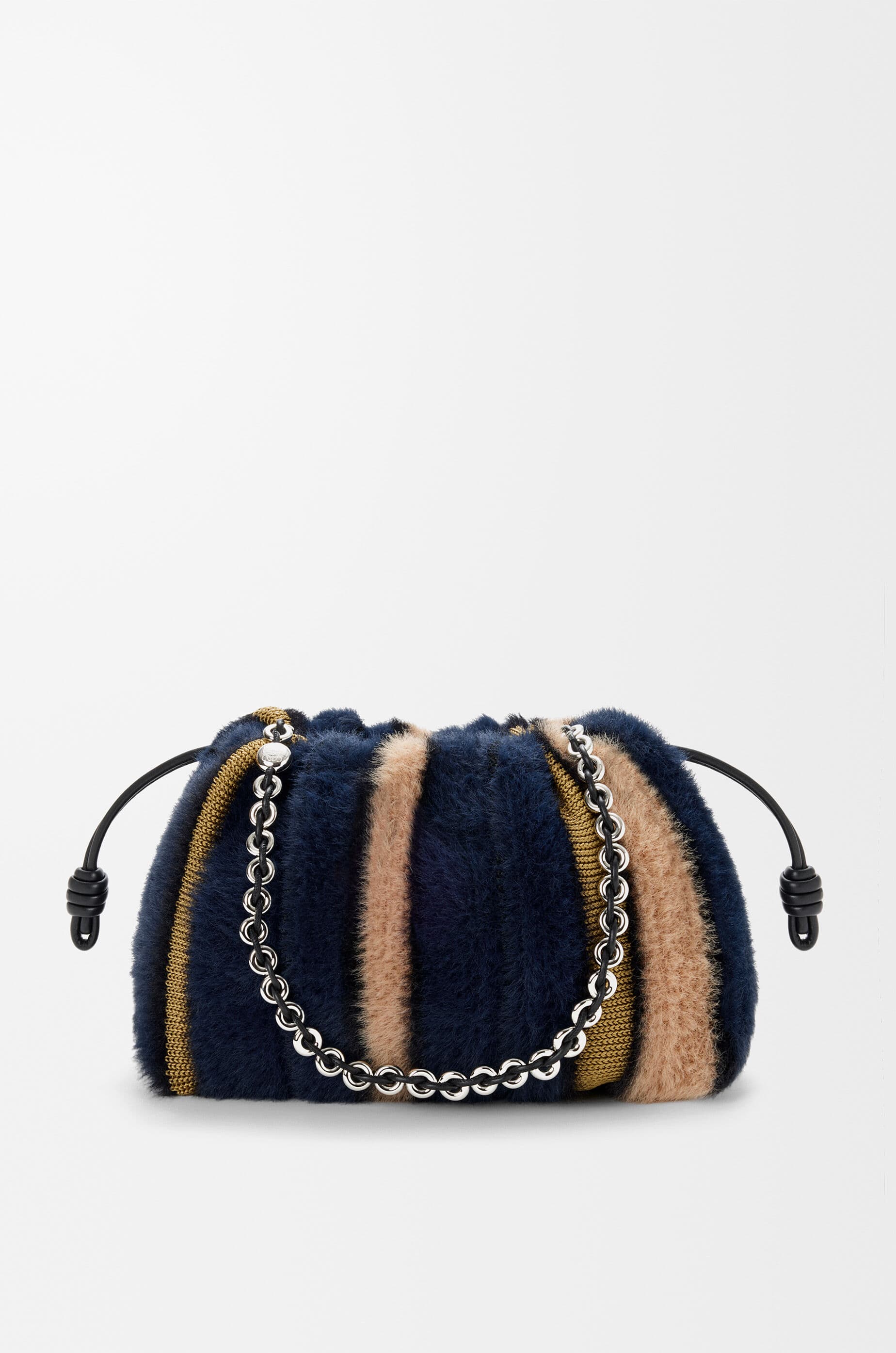 Medium Flamenco purse in jacquard knit — A411FCRXA3-0159