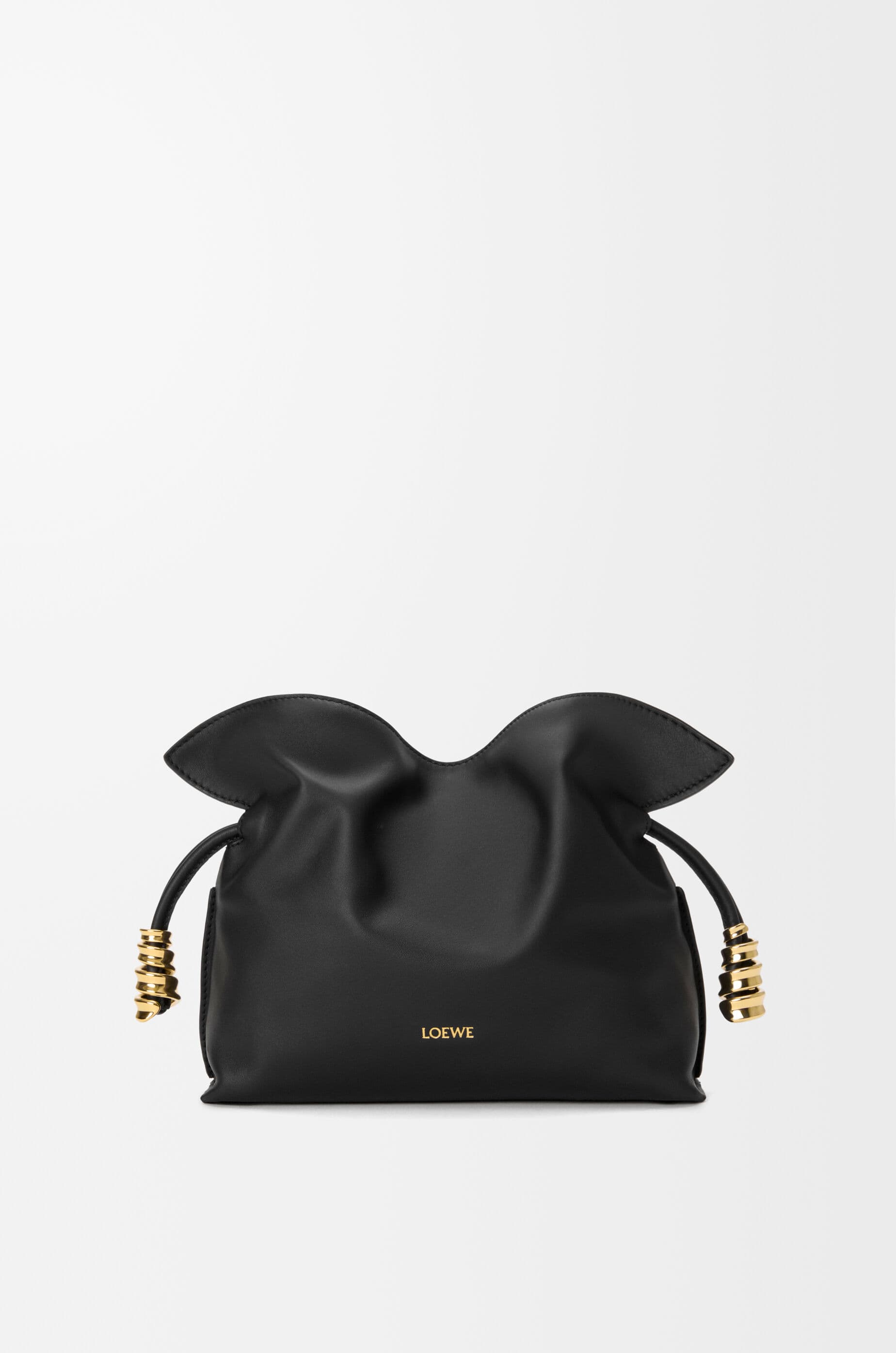 Mini Coil Flamenco clutch in nappa calfskin — A411FC2XAS-1100