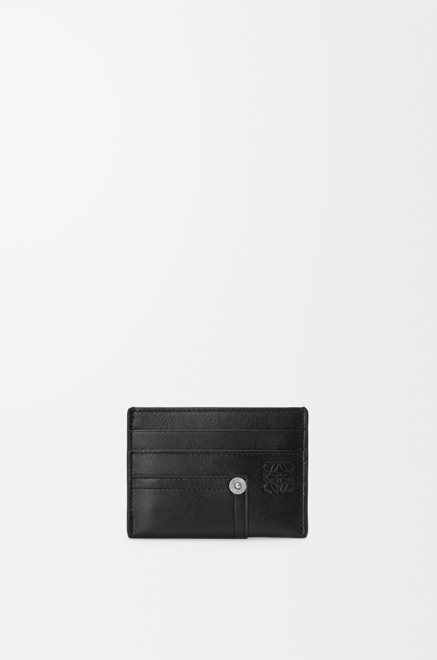 Panta plain cardholder in shiny calfskin — C643322X59-1100